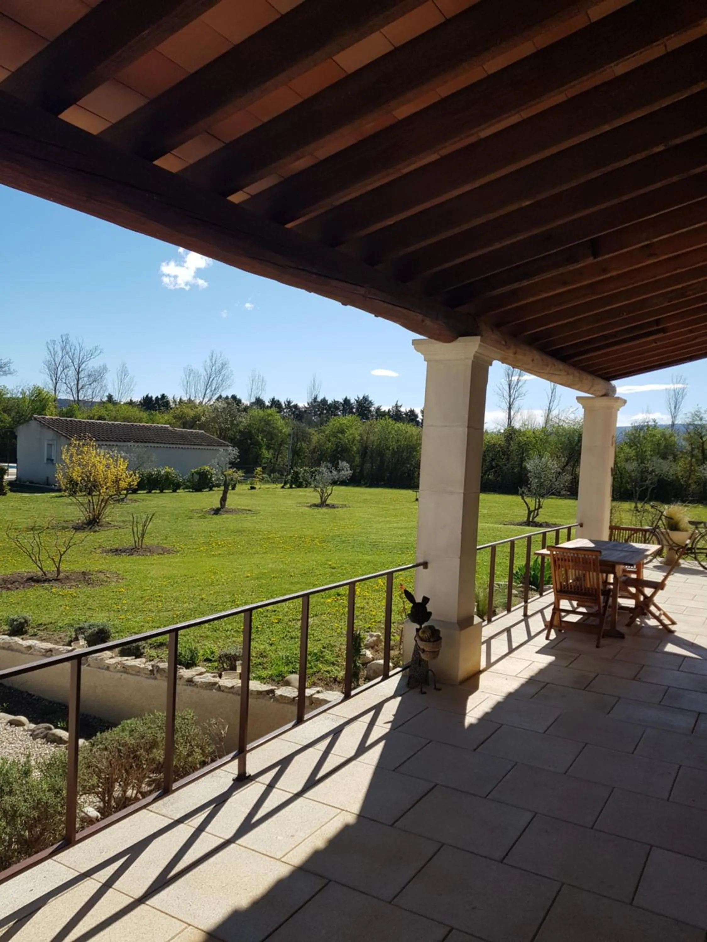Balcony/Terrace in Mas Clement - Chambre et table d'hôtes