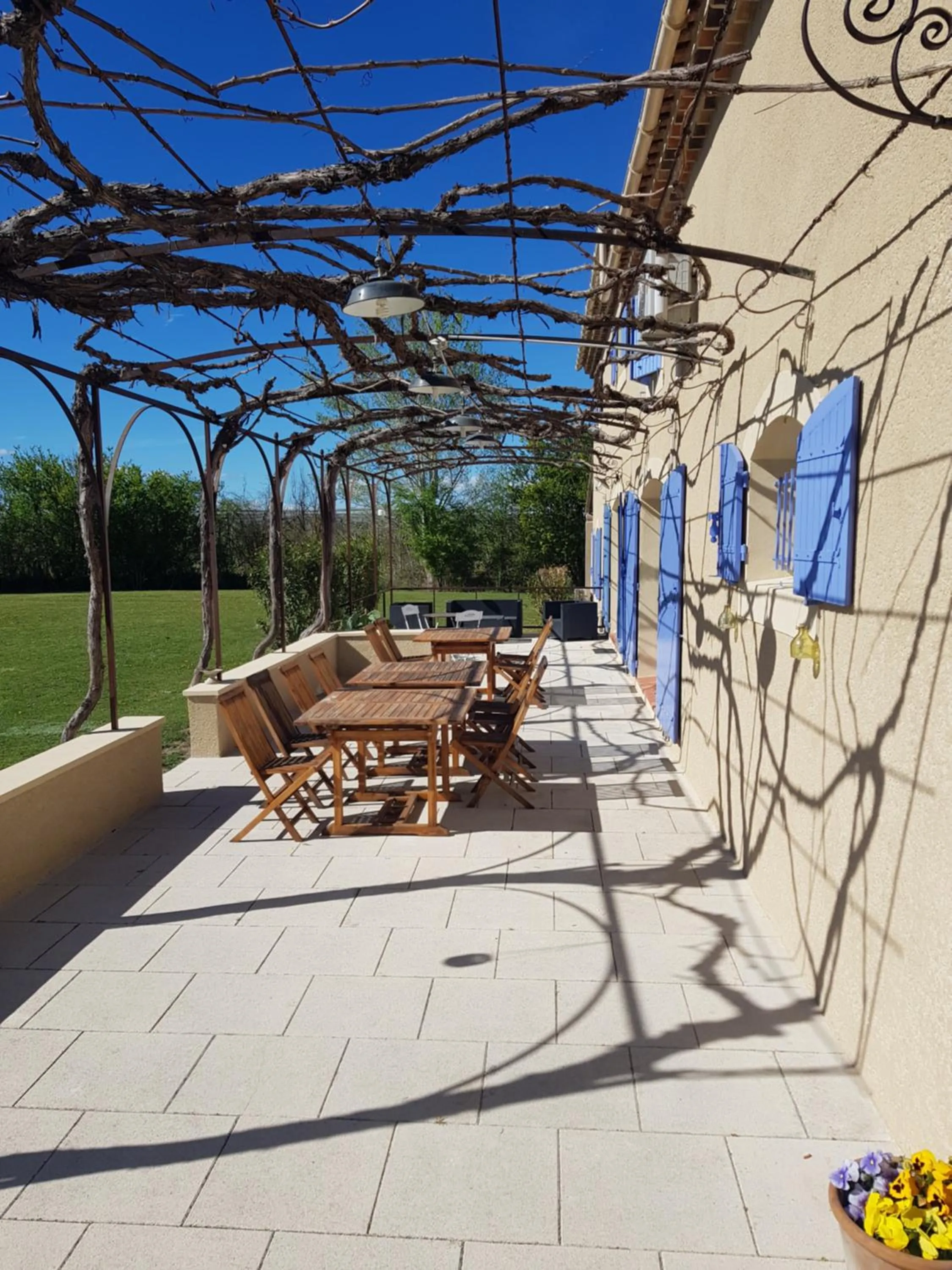 Balcony/Terrace in Mas Clement - Chambre et table d'hôtes