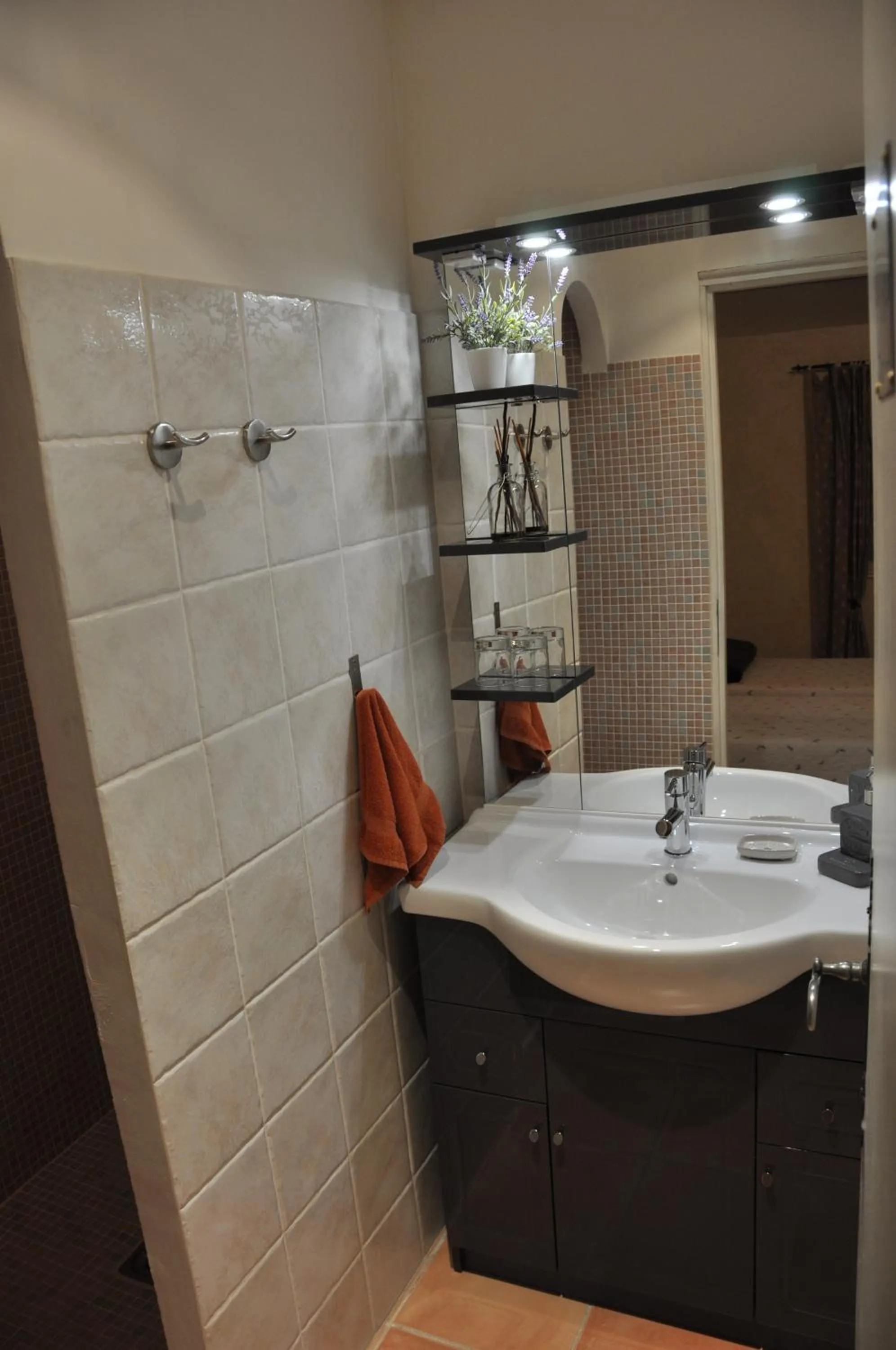 Shower in Mas Clement - Chambre et table d'hôtes