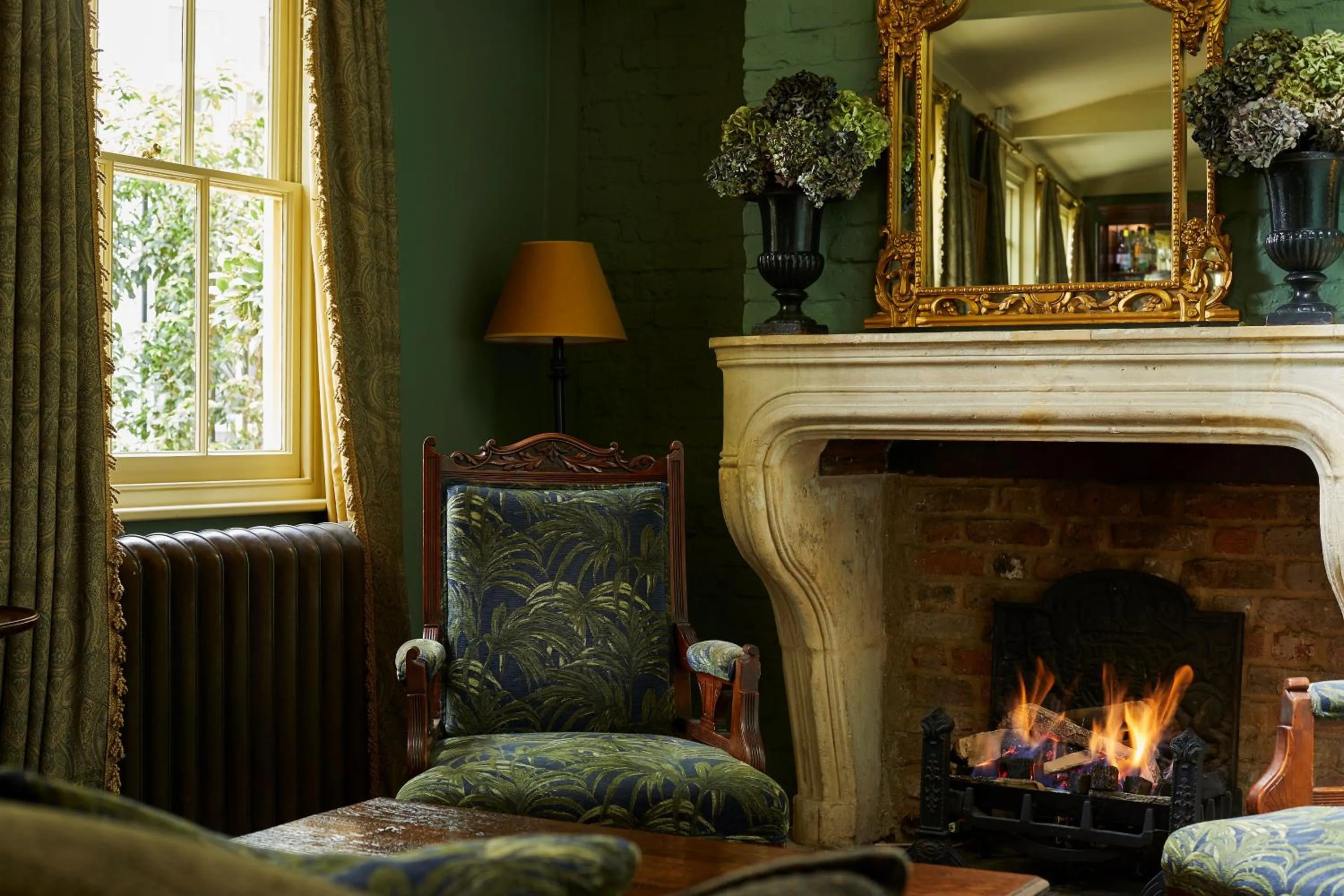 Seating area in The Rookery
