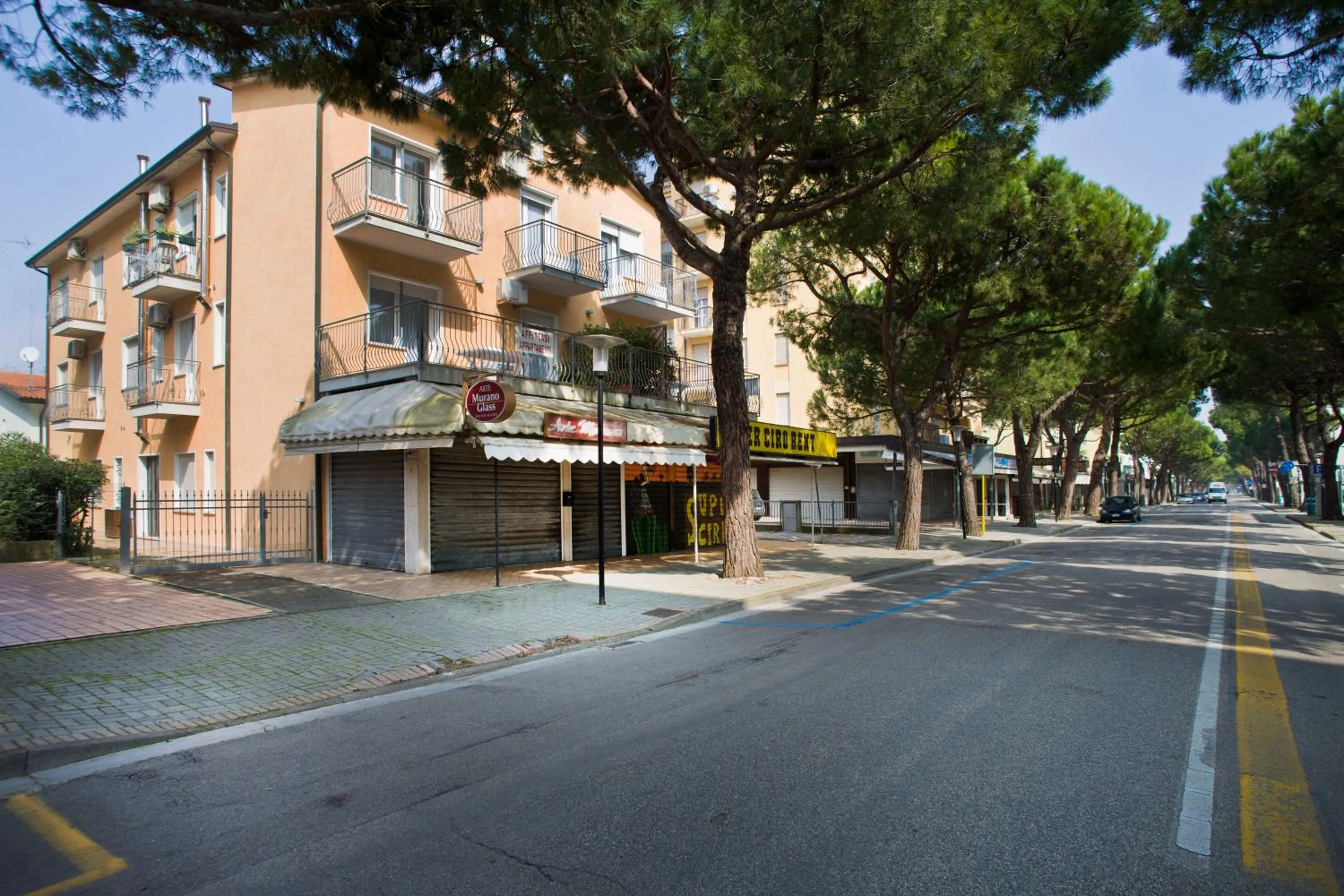 Street view in Villa Hanna