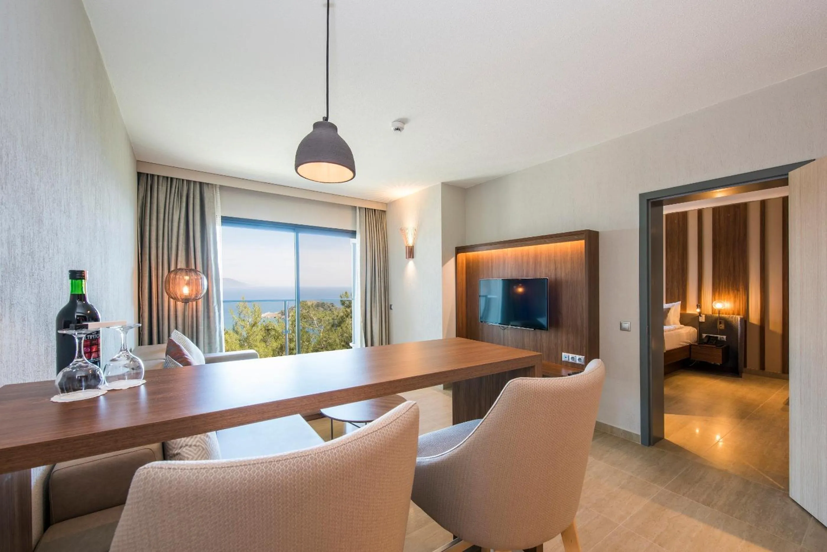 Living room, Bed in TUI BLUE Seno - Adults Only