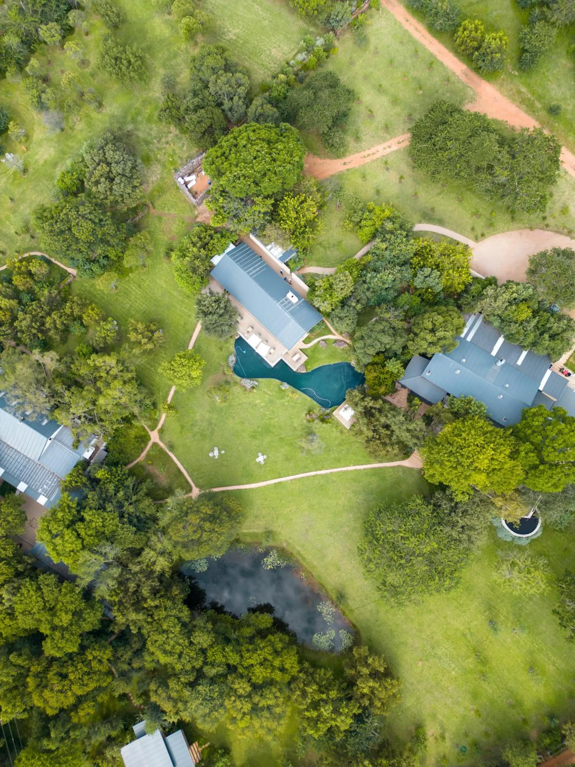 Bird's eye view in FARMHOUSE58