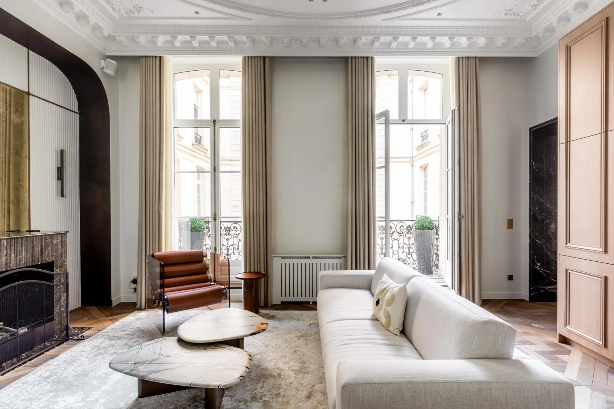 Living room in HIGHSTAY - Luxury Serviced Apartments - Le Marais