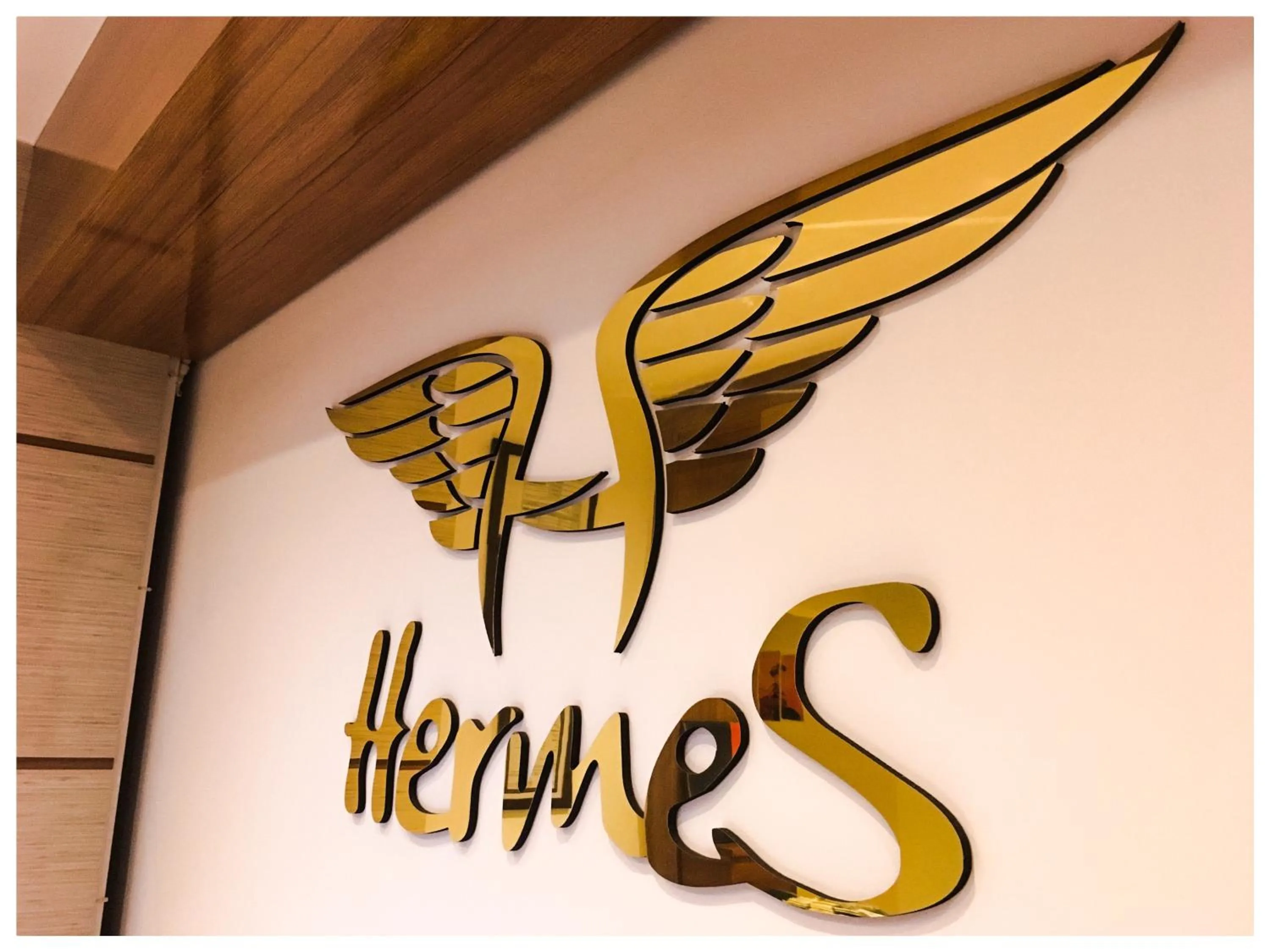 Property logo or sign in Hermes Hotel