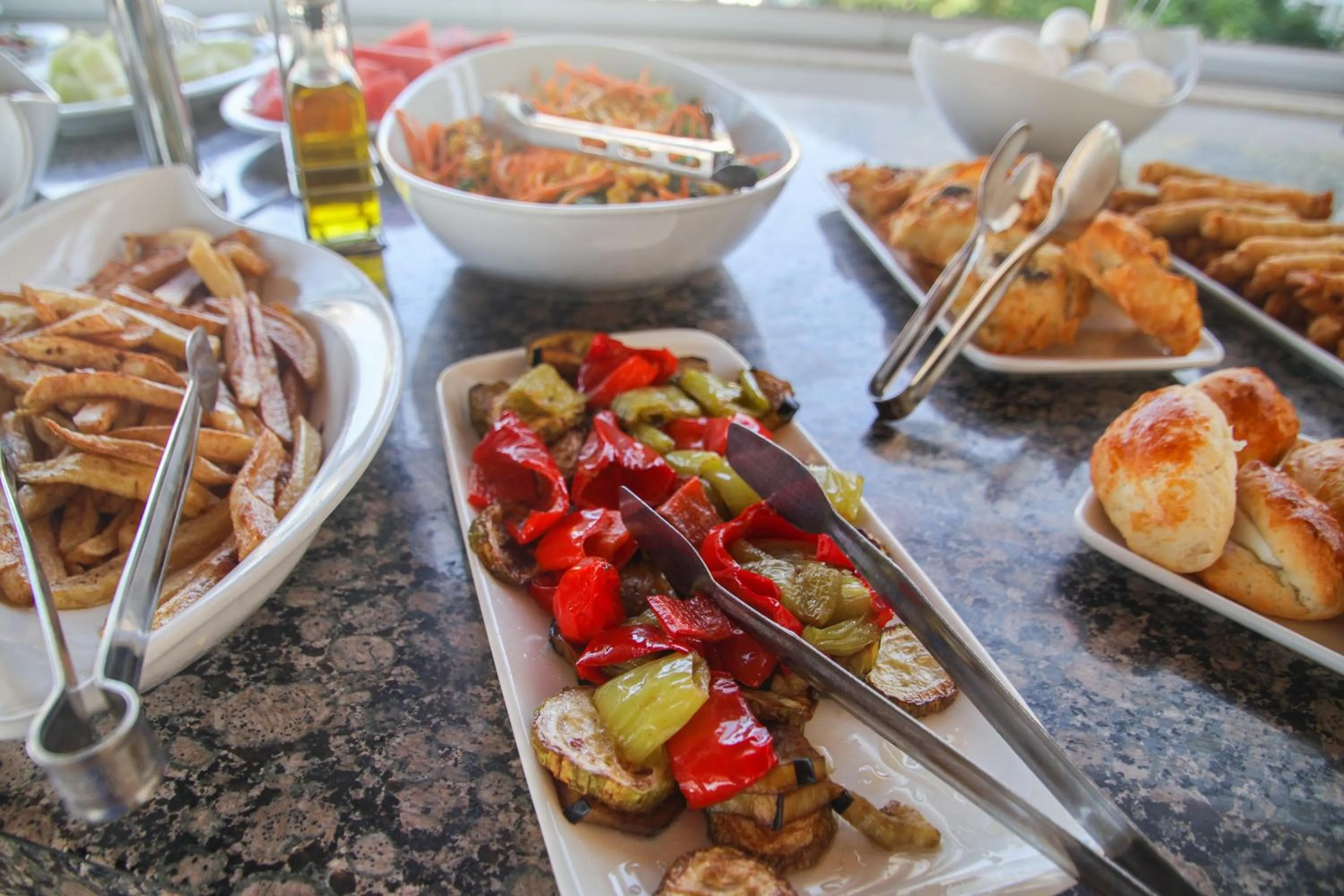 Buffet breakfast in Hermes Hotel