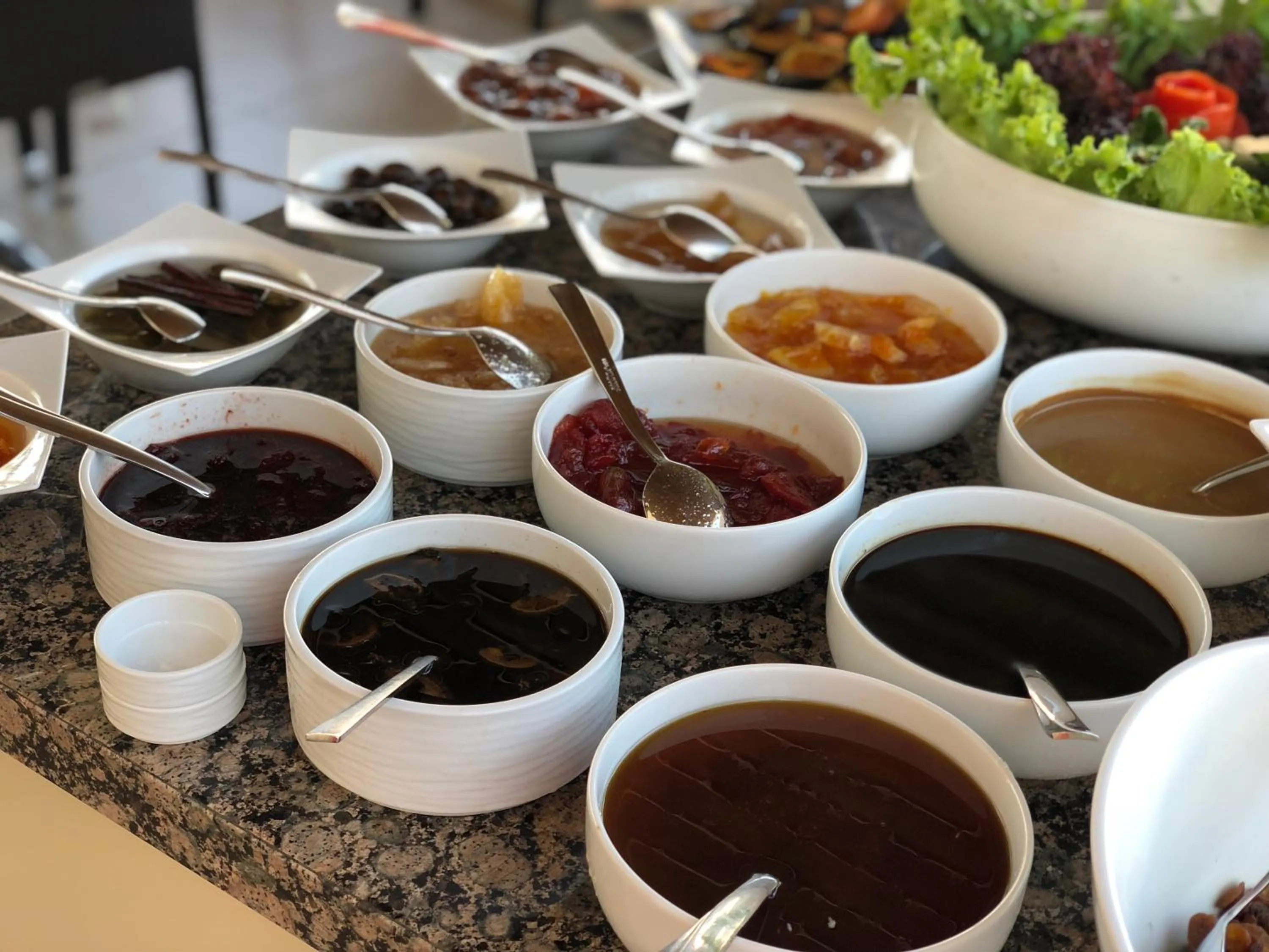 Buffet breakfast in Hermes Hotel