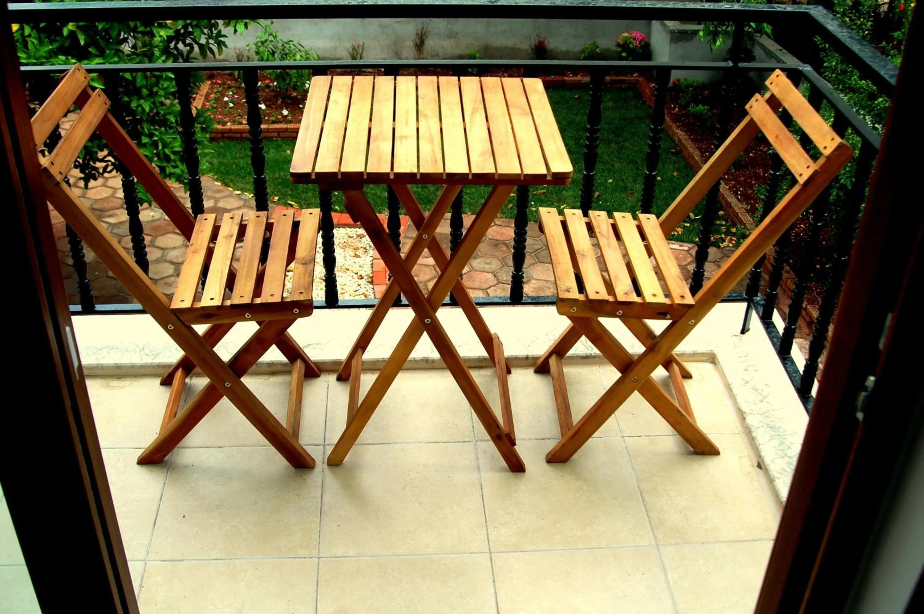 Balcony/Terrace in Hermes Hotel