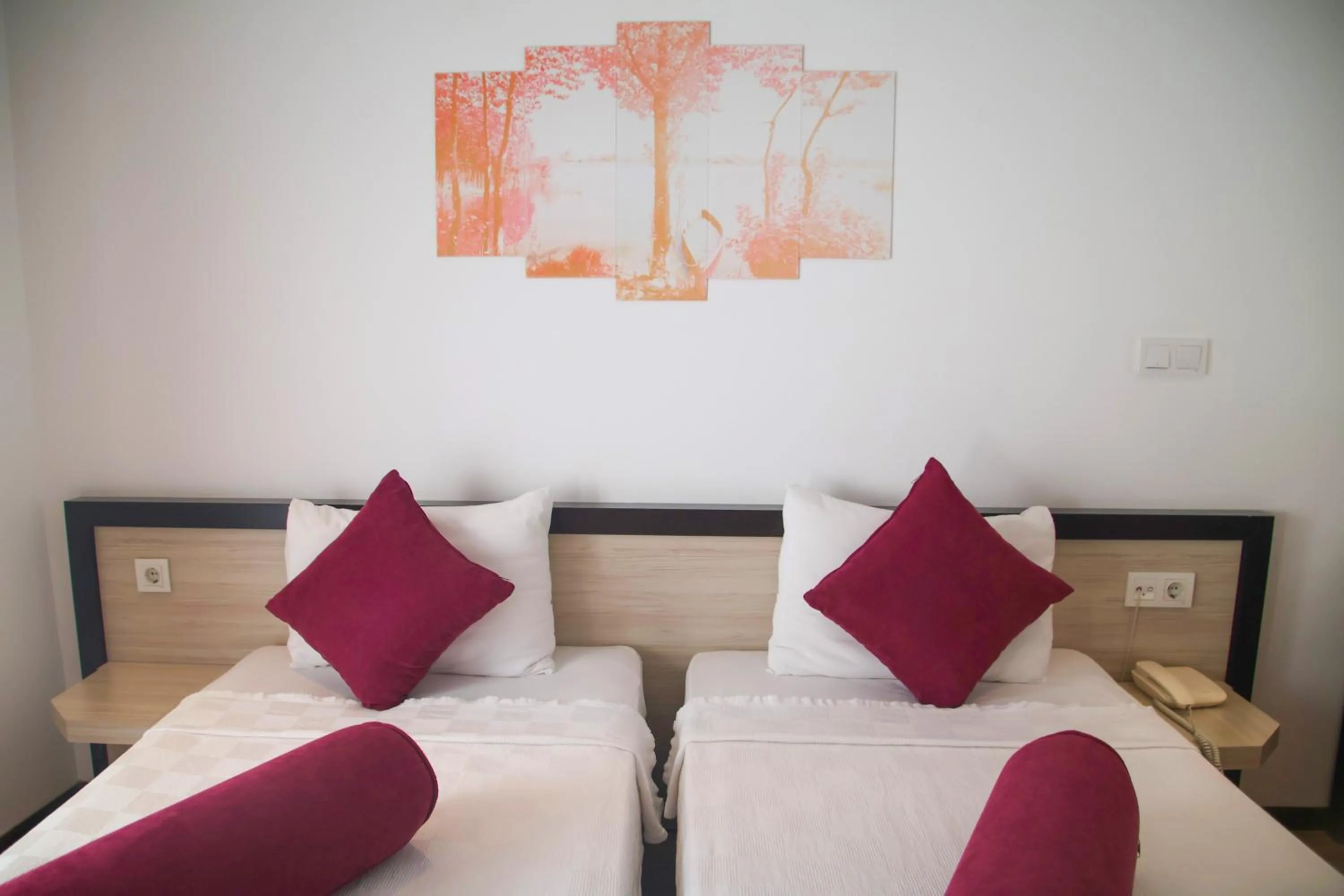 Photo of the whole room in Hermes Hotel