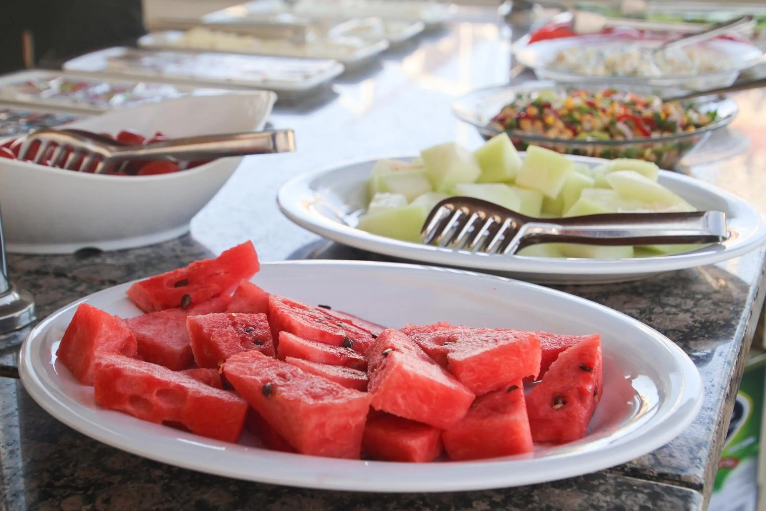 Buffet breakfast in Hermes Hotel