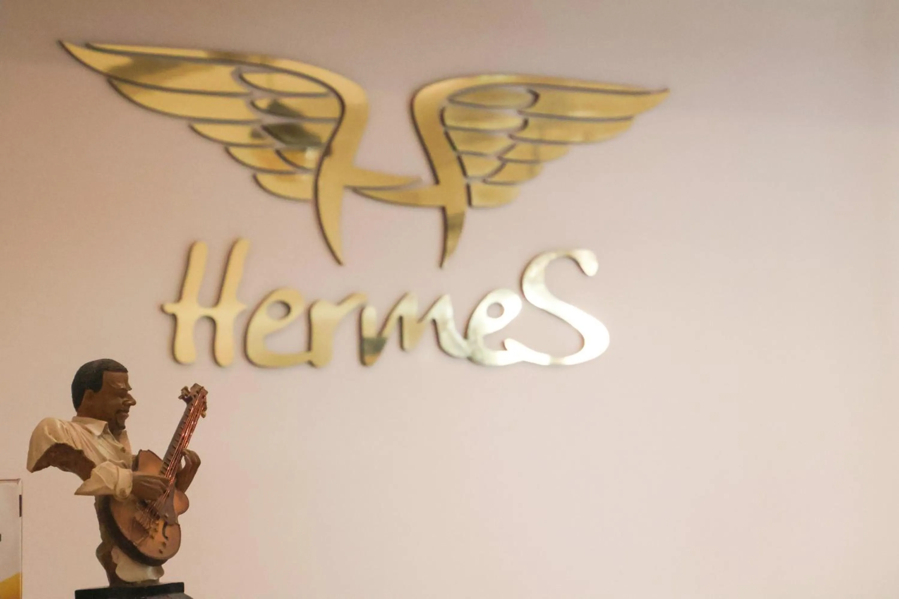 Lobby or reception in Hermes Hotel