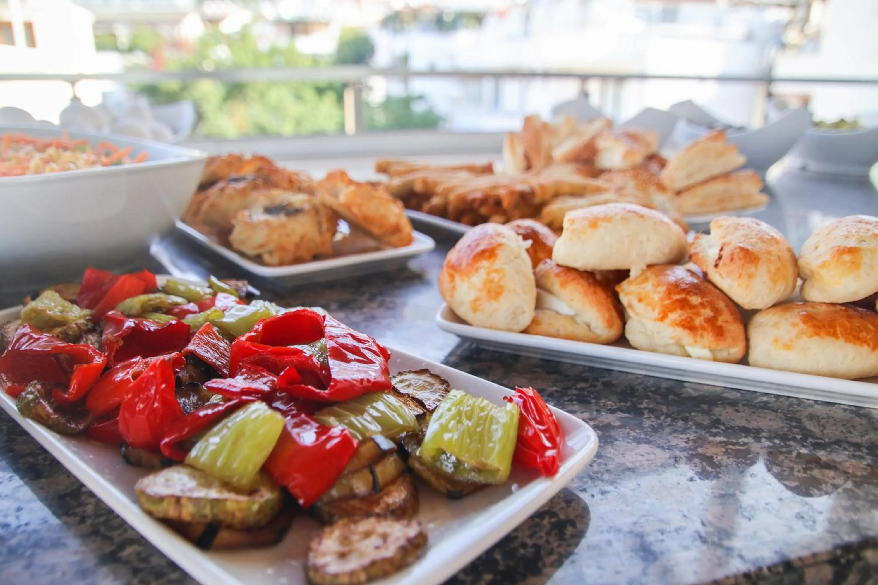 Buffet breakfast in Hermes Hotel