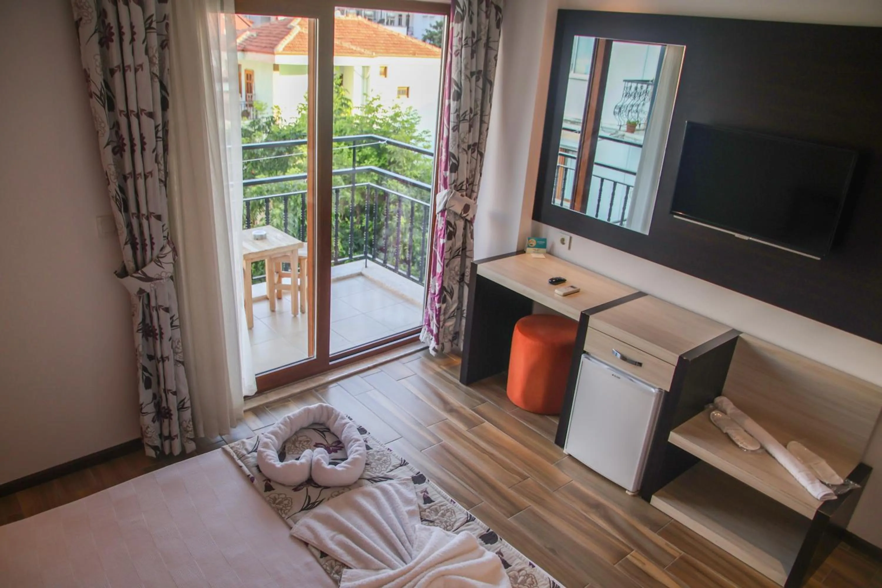 Balcony/Terrace in Hermes Hotel