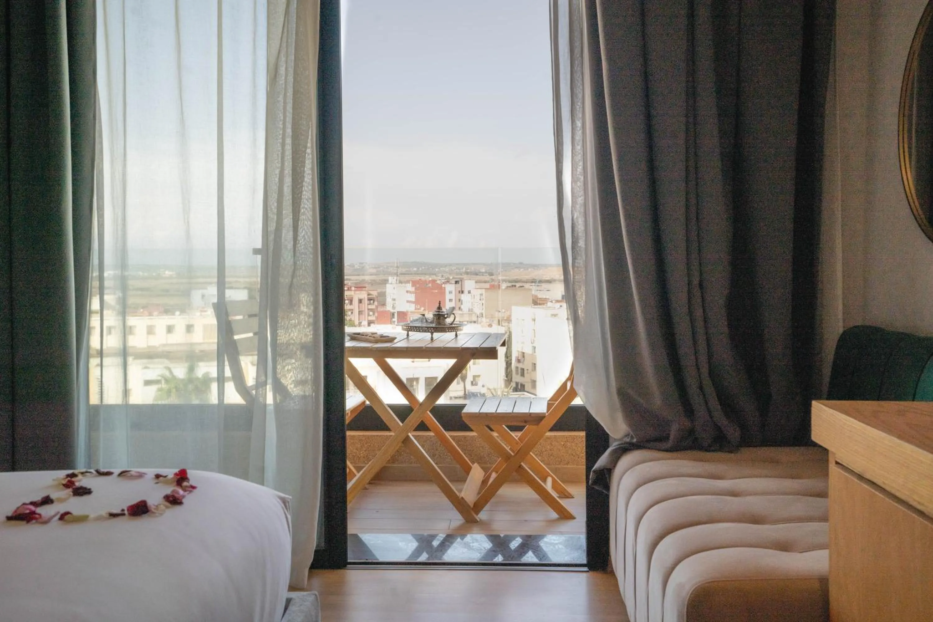 Bed in Razane Hôtel