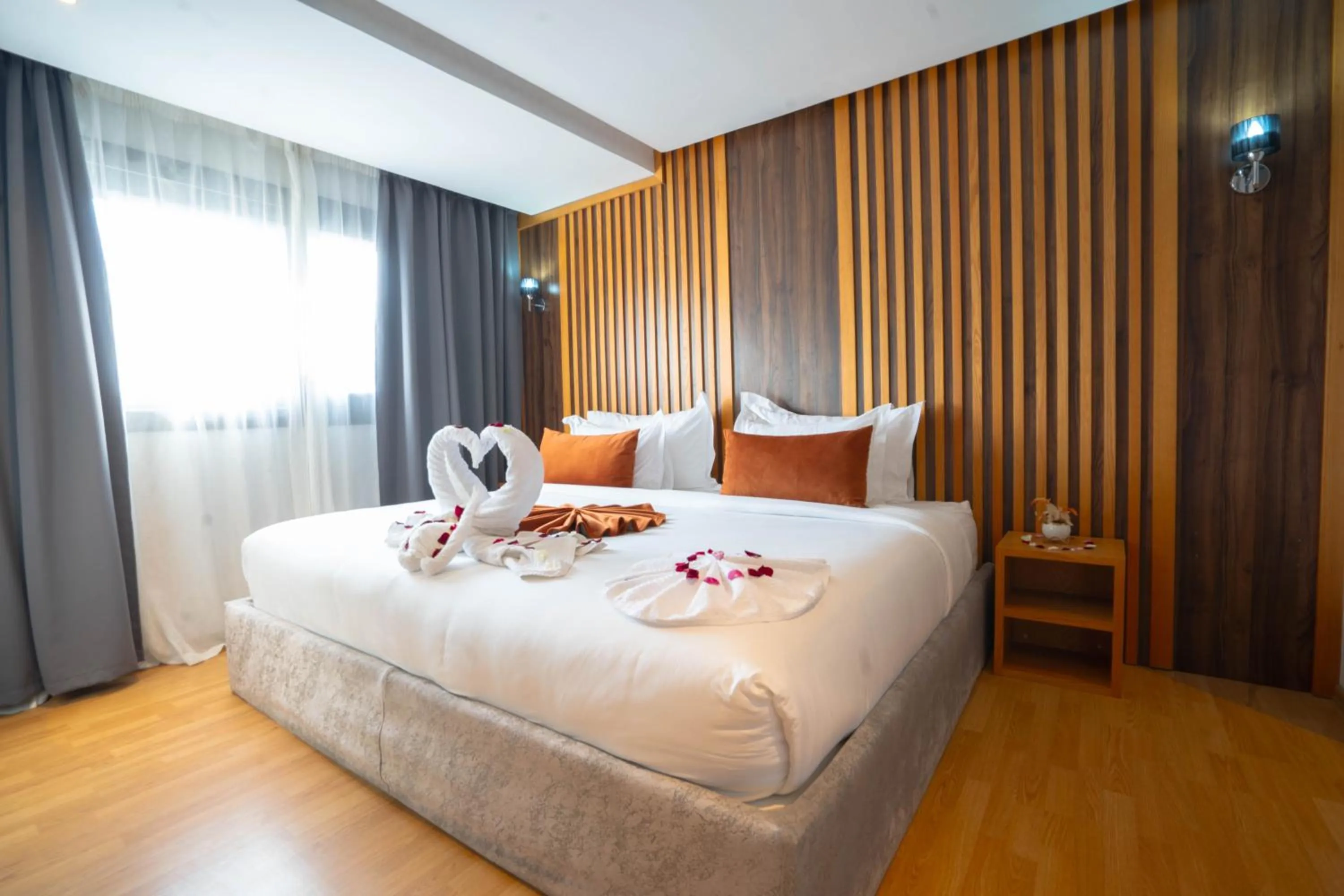 Bed in Razane Hôtel