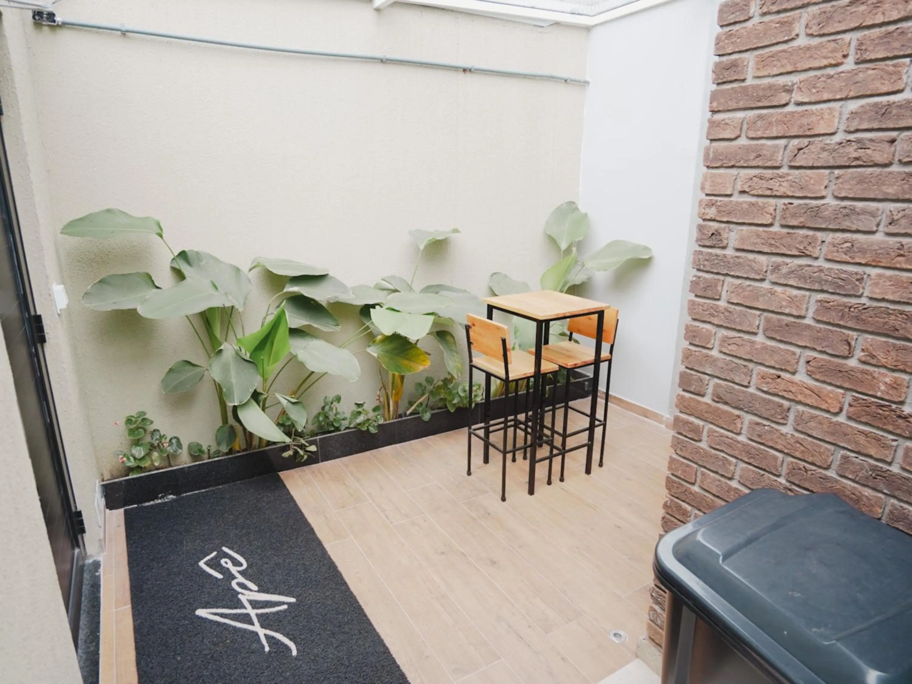 Patio in Apê Brooklin -Berrini