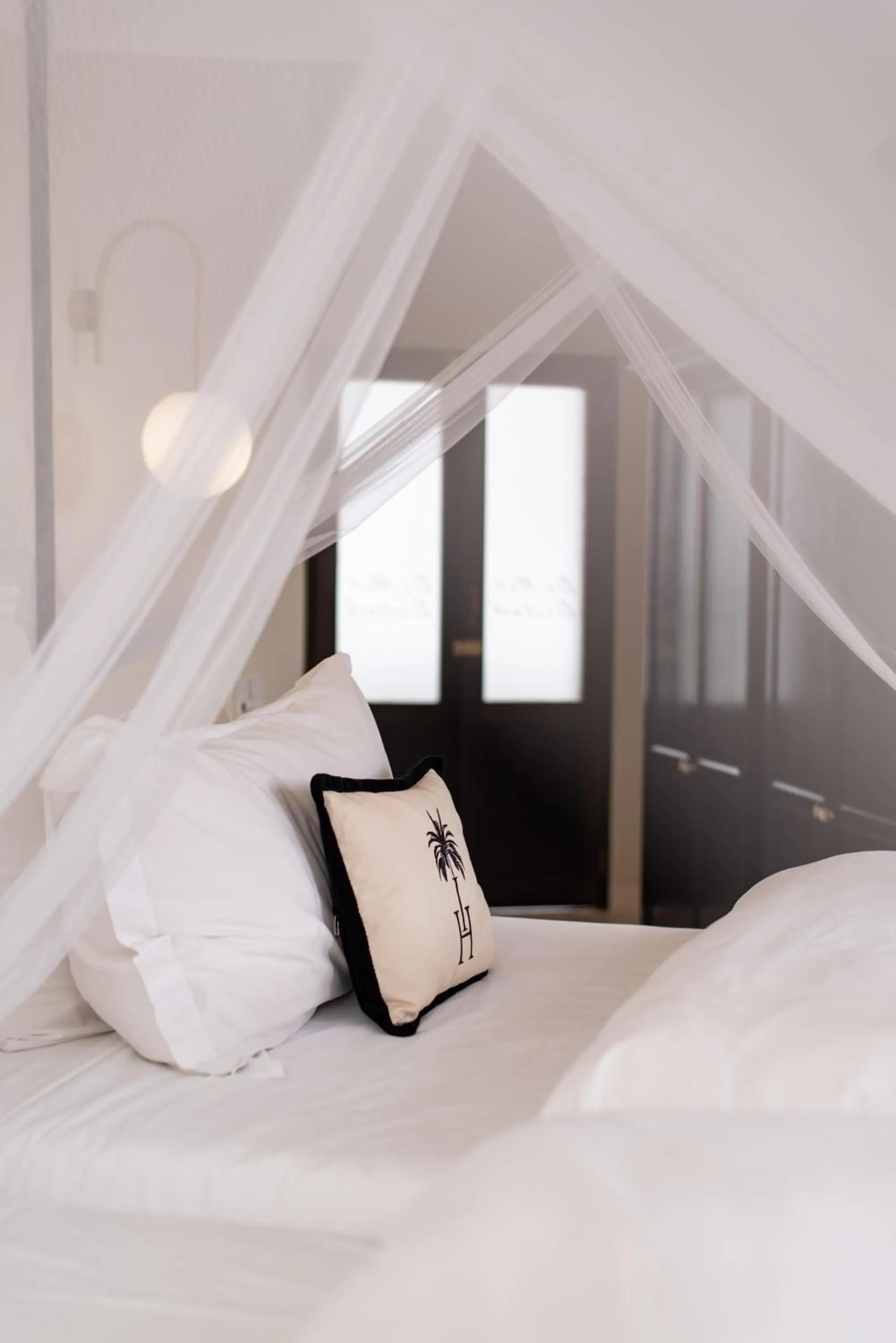 Bed in The Ivory Haus