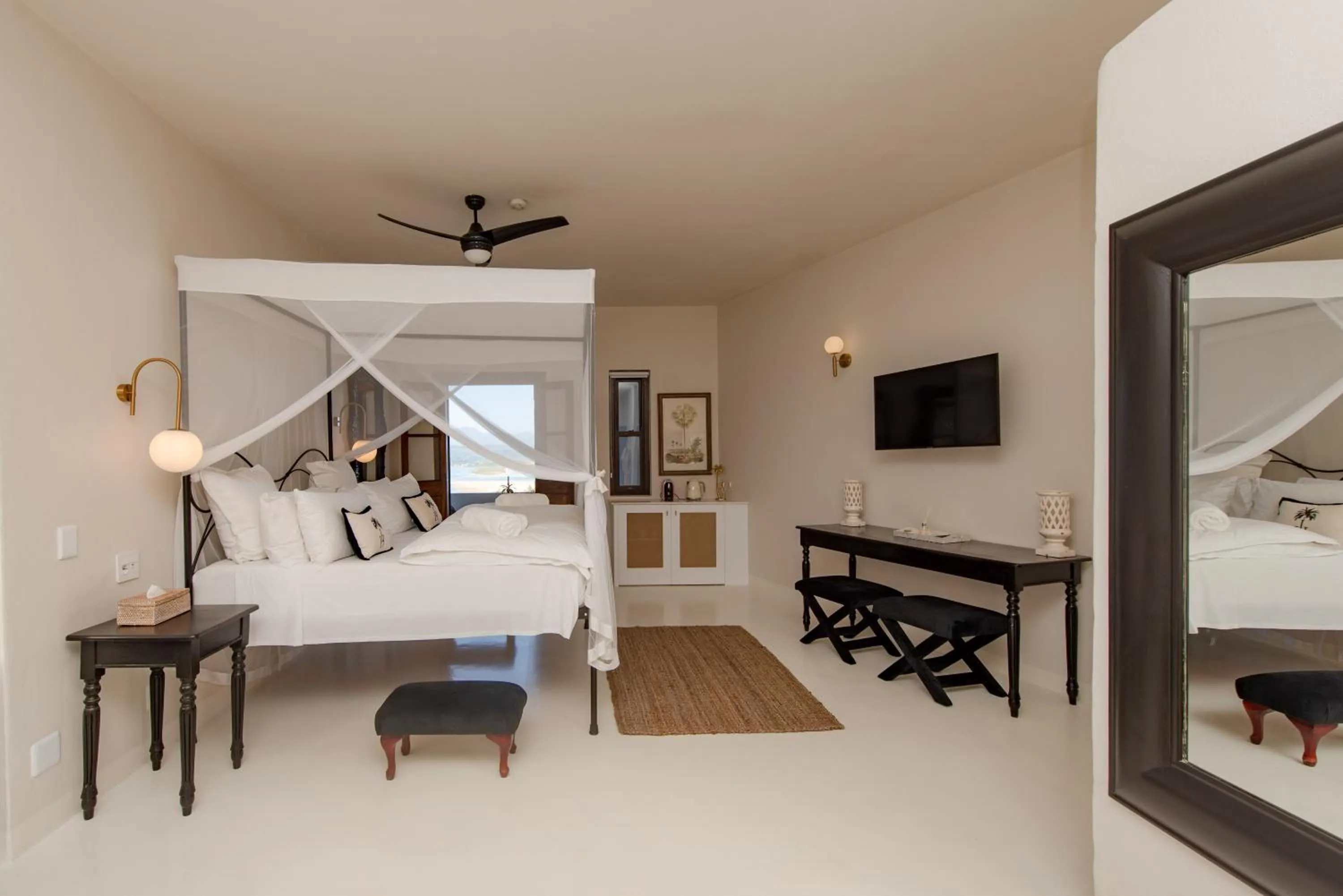 Bed in The Ivory Haus