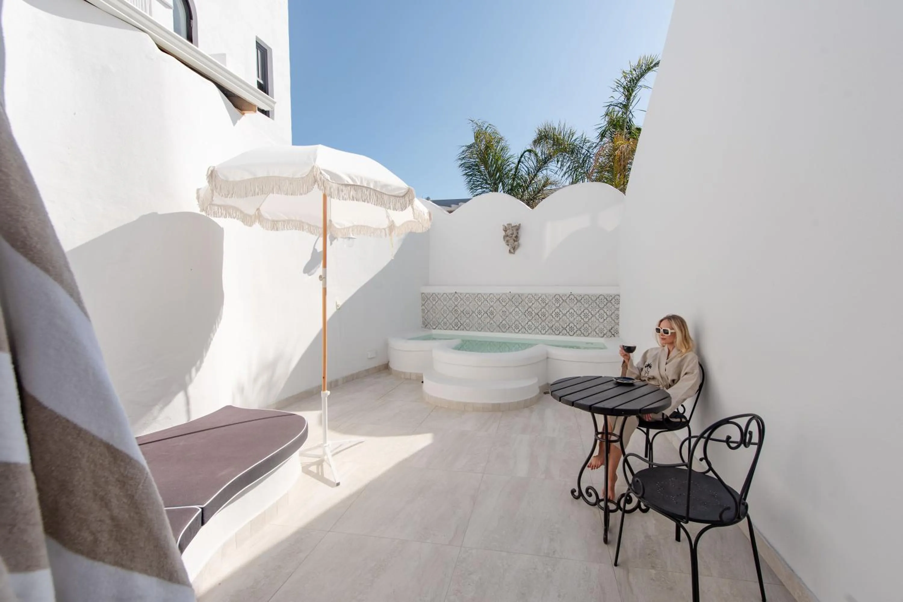 Swimming pool in The Ivory Haus