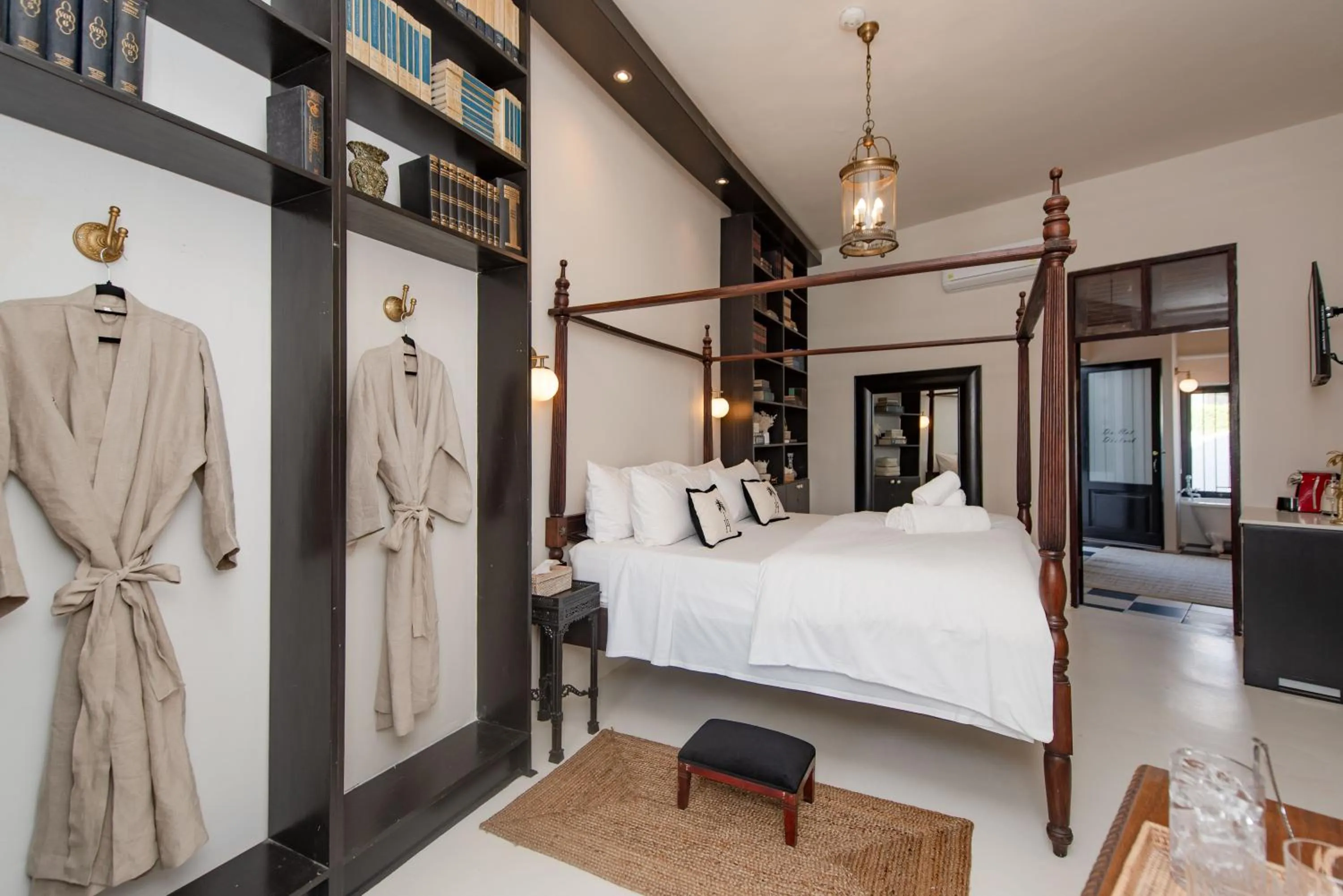 Bed in The Ivory Haus