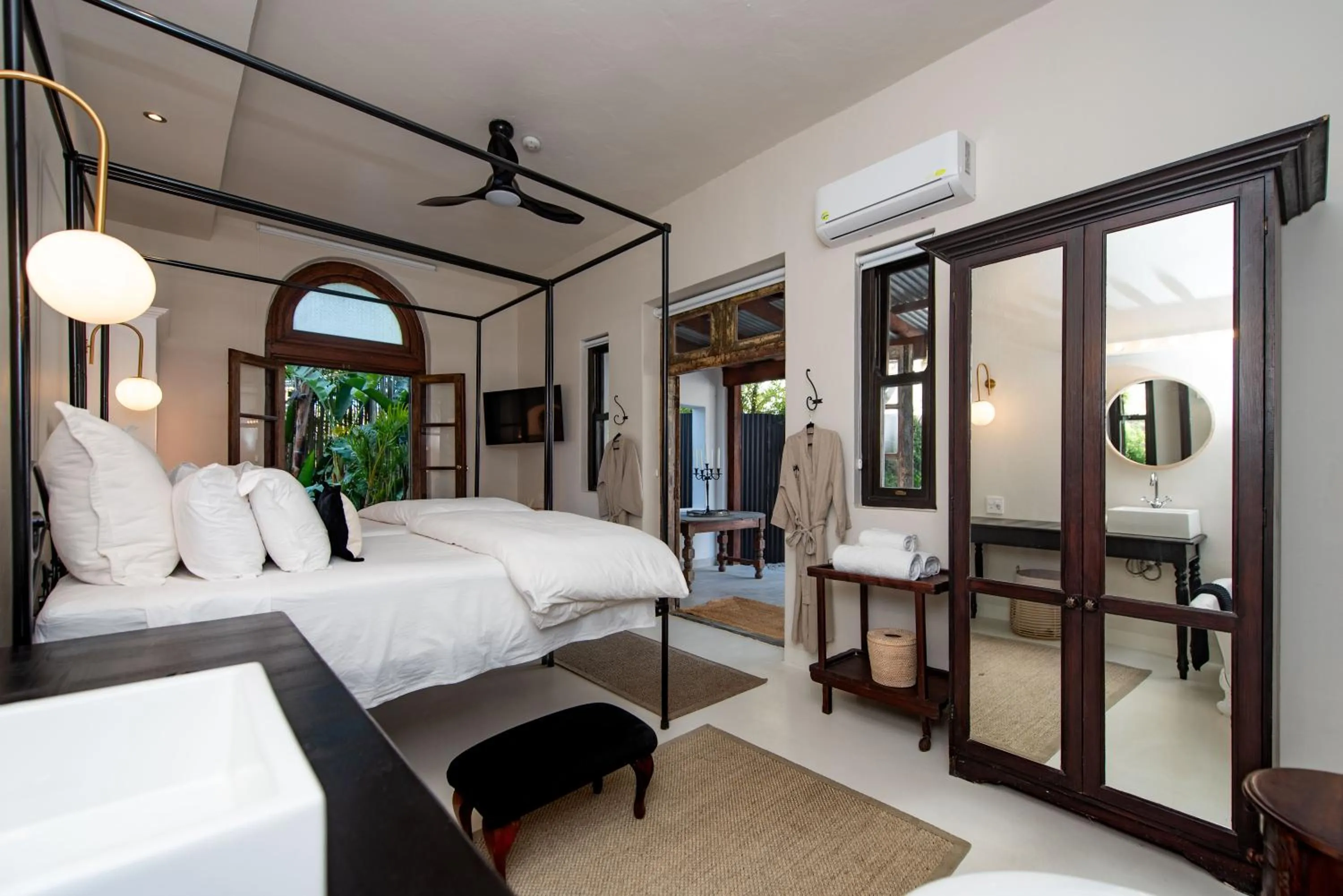 Bed in The Ivory Haus