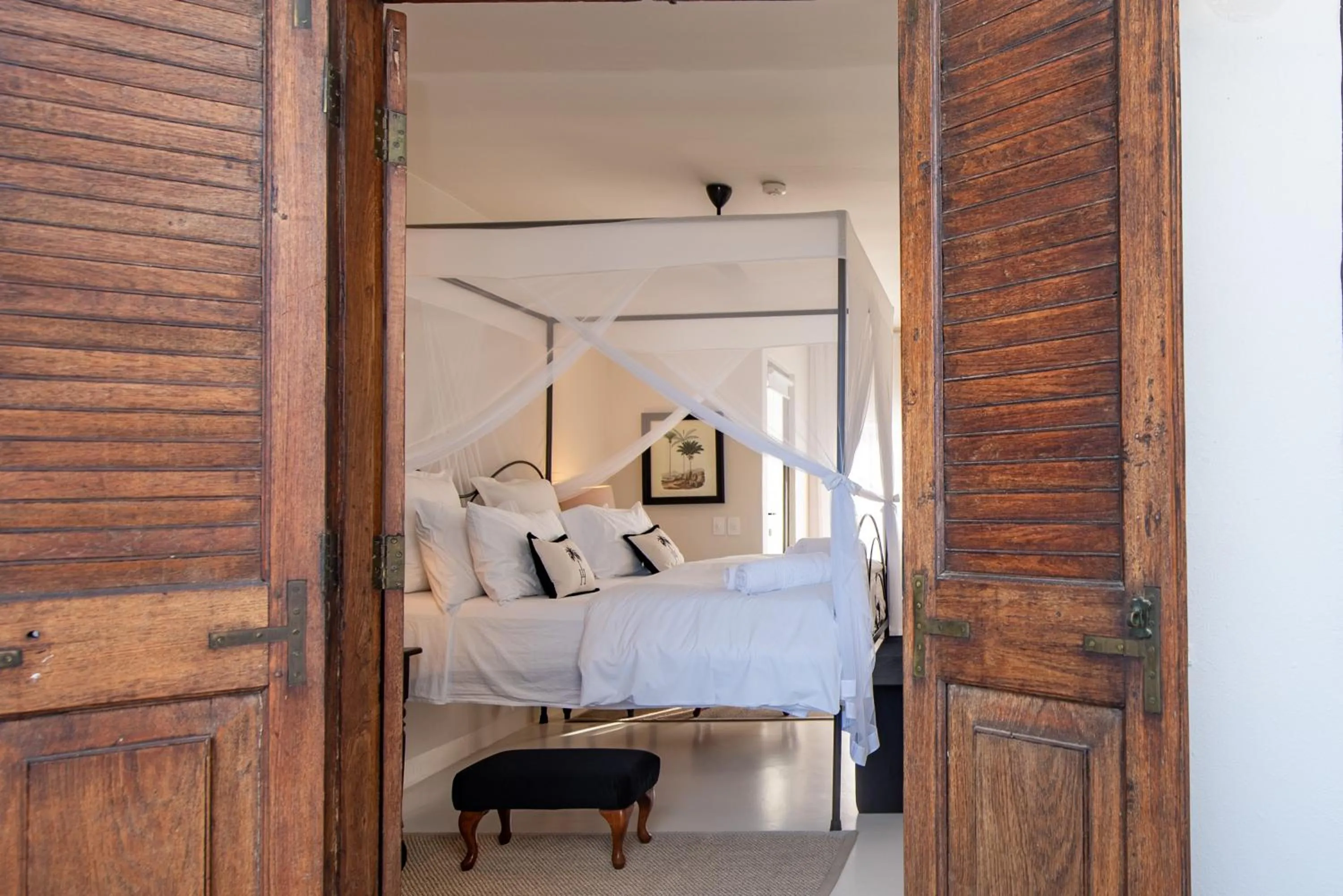 Bed in The Ivory Haus