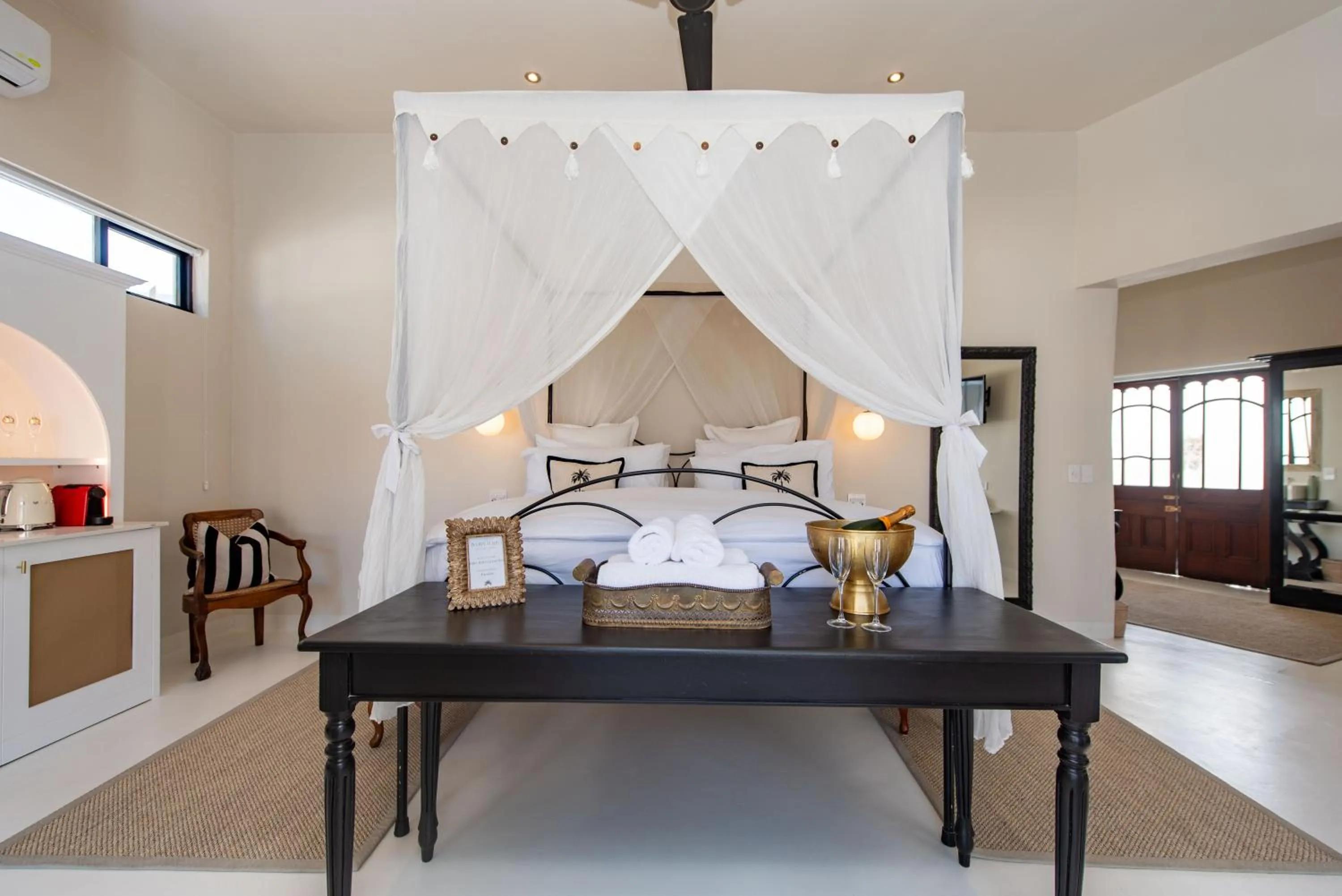 Bed in The Ivory Haus