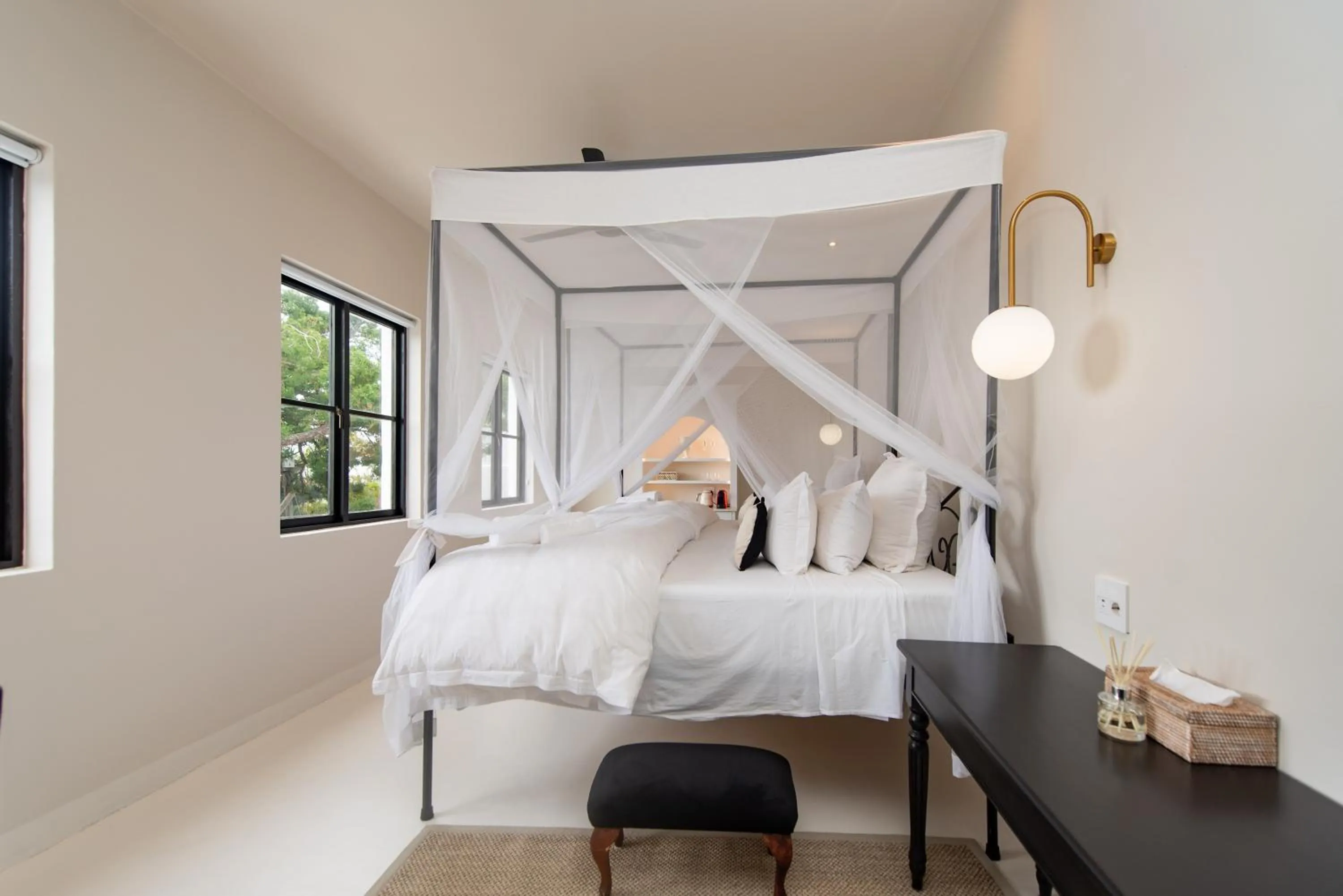 Bed in The Ivory Haus