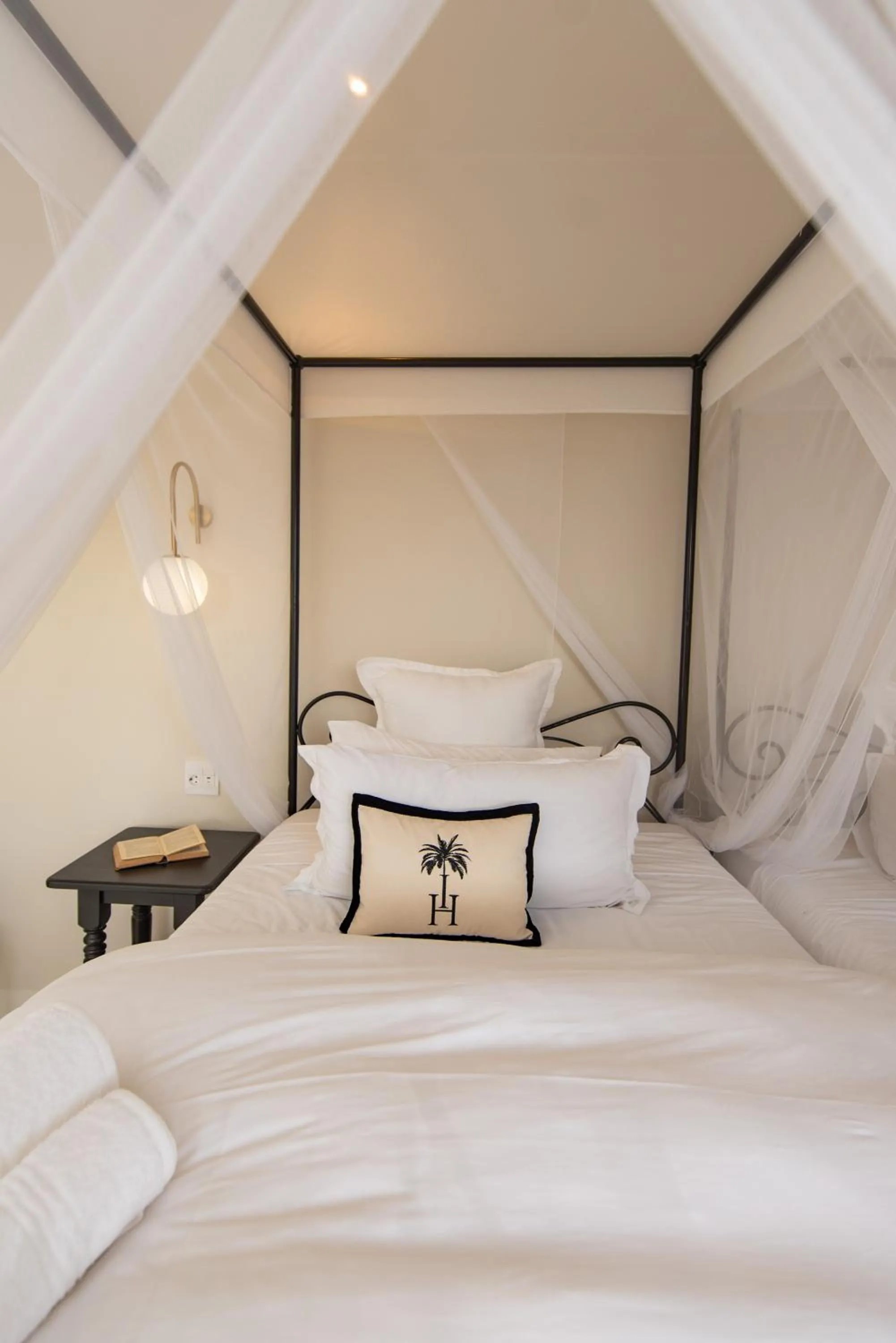 Bed in The Ivory Haus