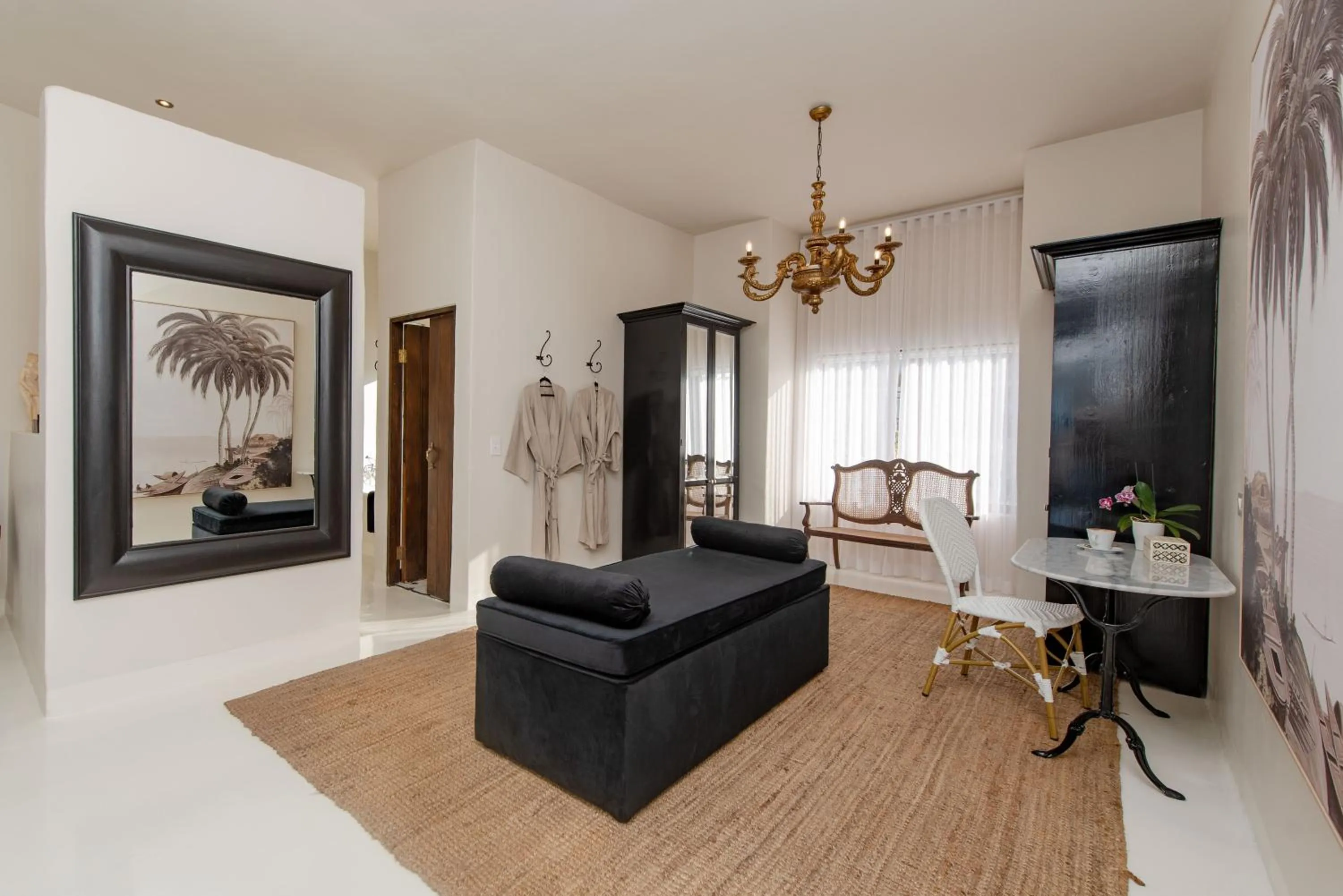 Seating area in The Ivory Haus