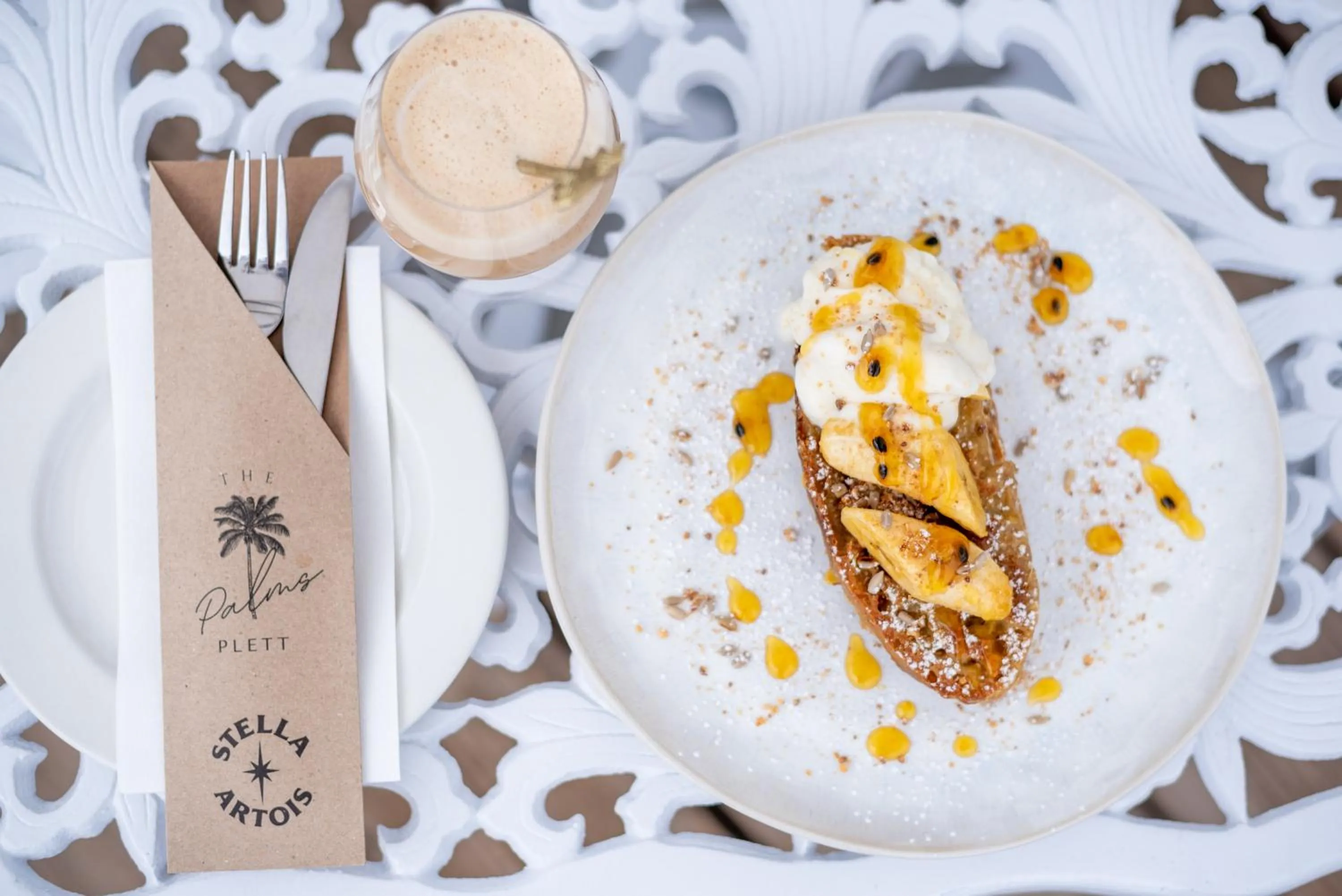 Food and drinks in The Ivory Haus