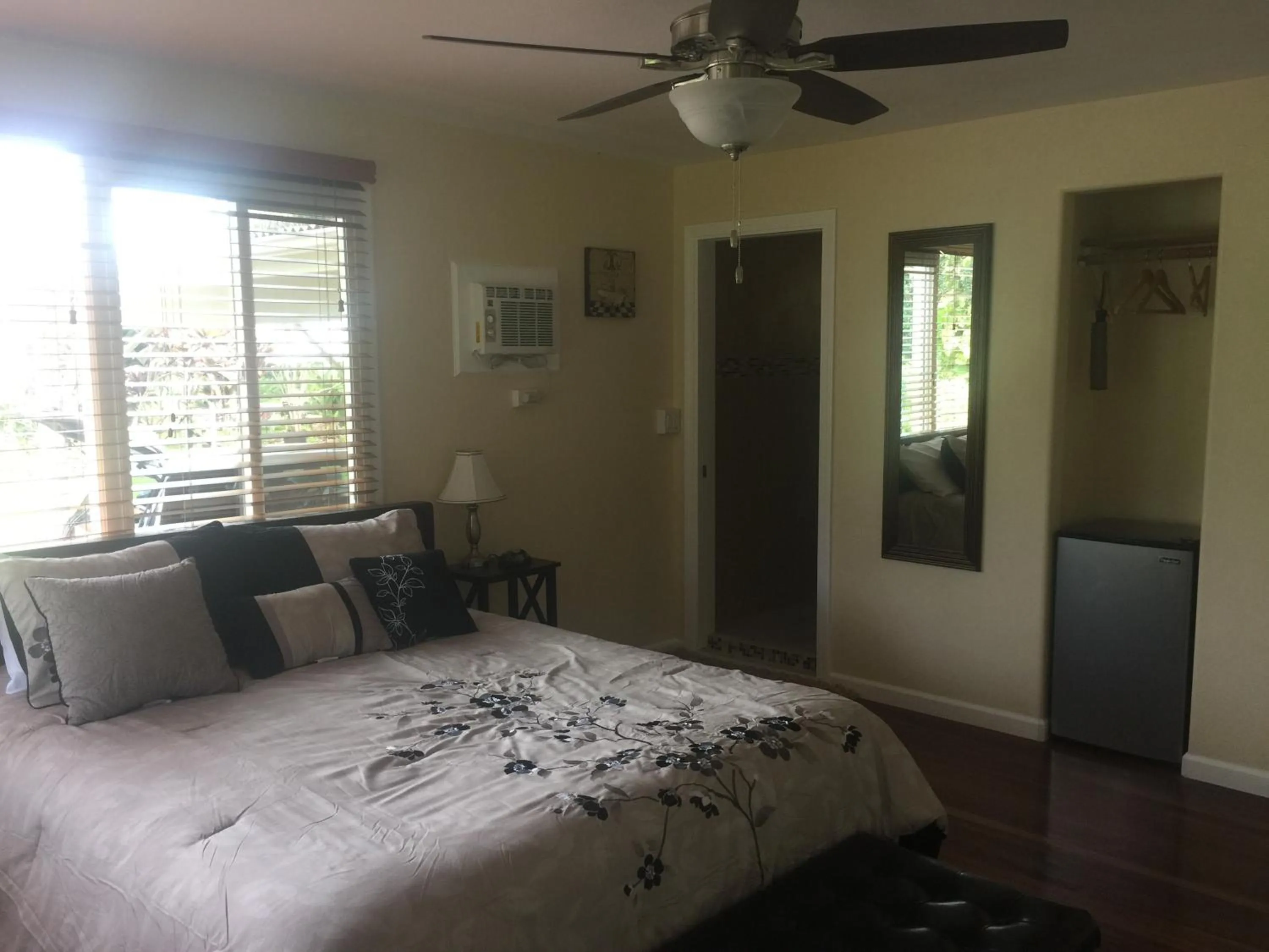 Bed in Aaron’s cottage