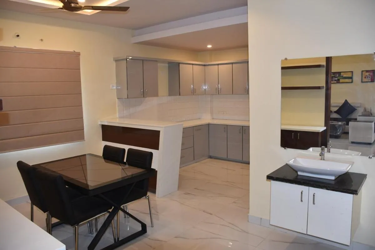 Kitchen or kitchenette in The Butterfly - Ramachandra Nagar
