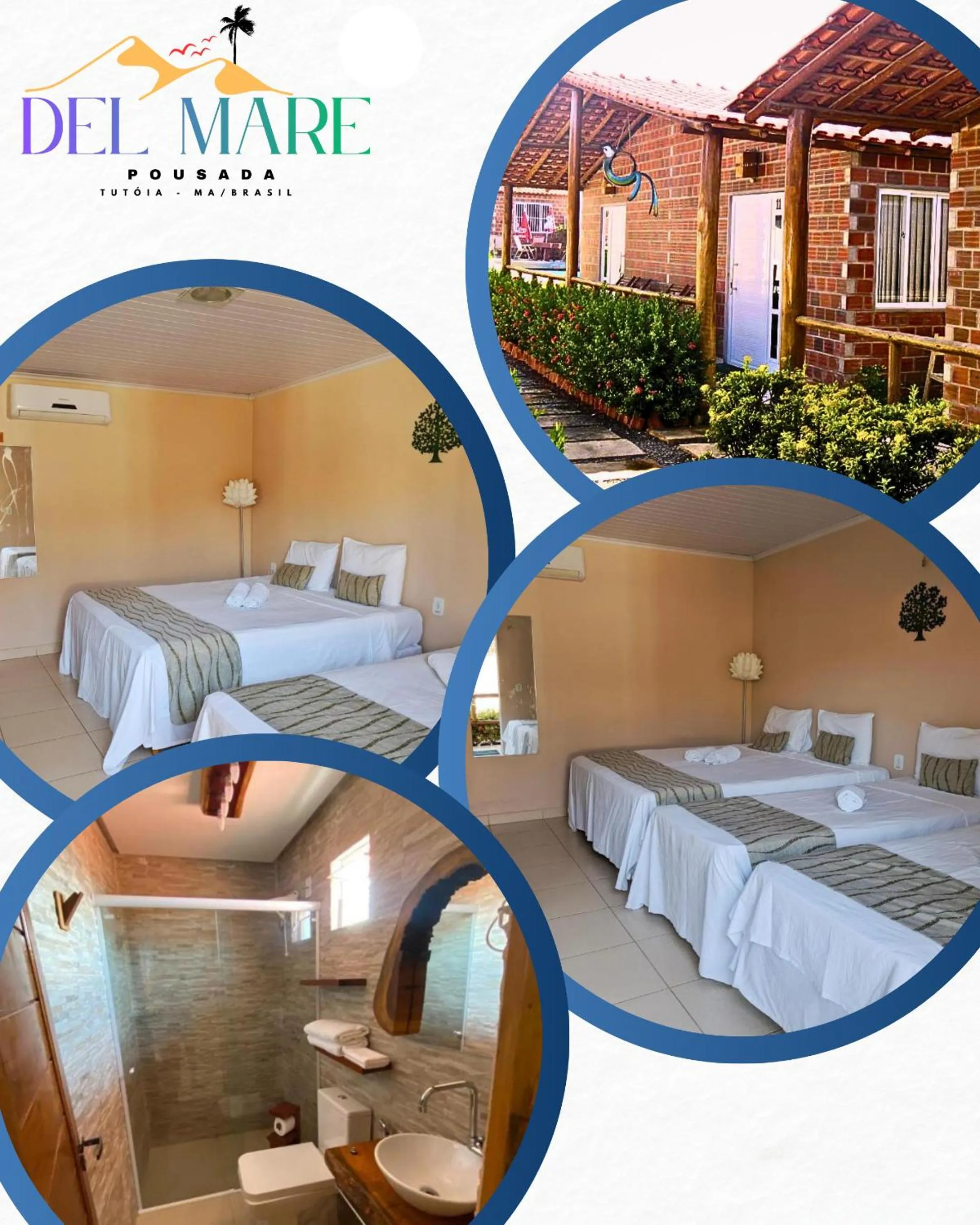 Standard Quadruple Room in Pousada Del Mare