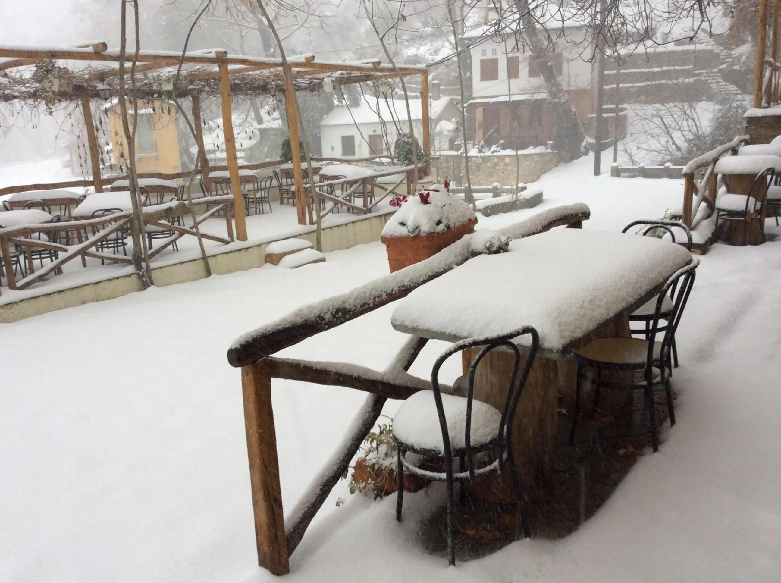 Winter in Palios Stathmos