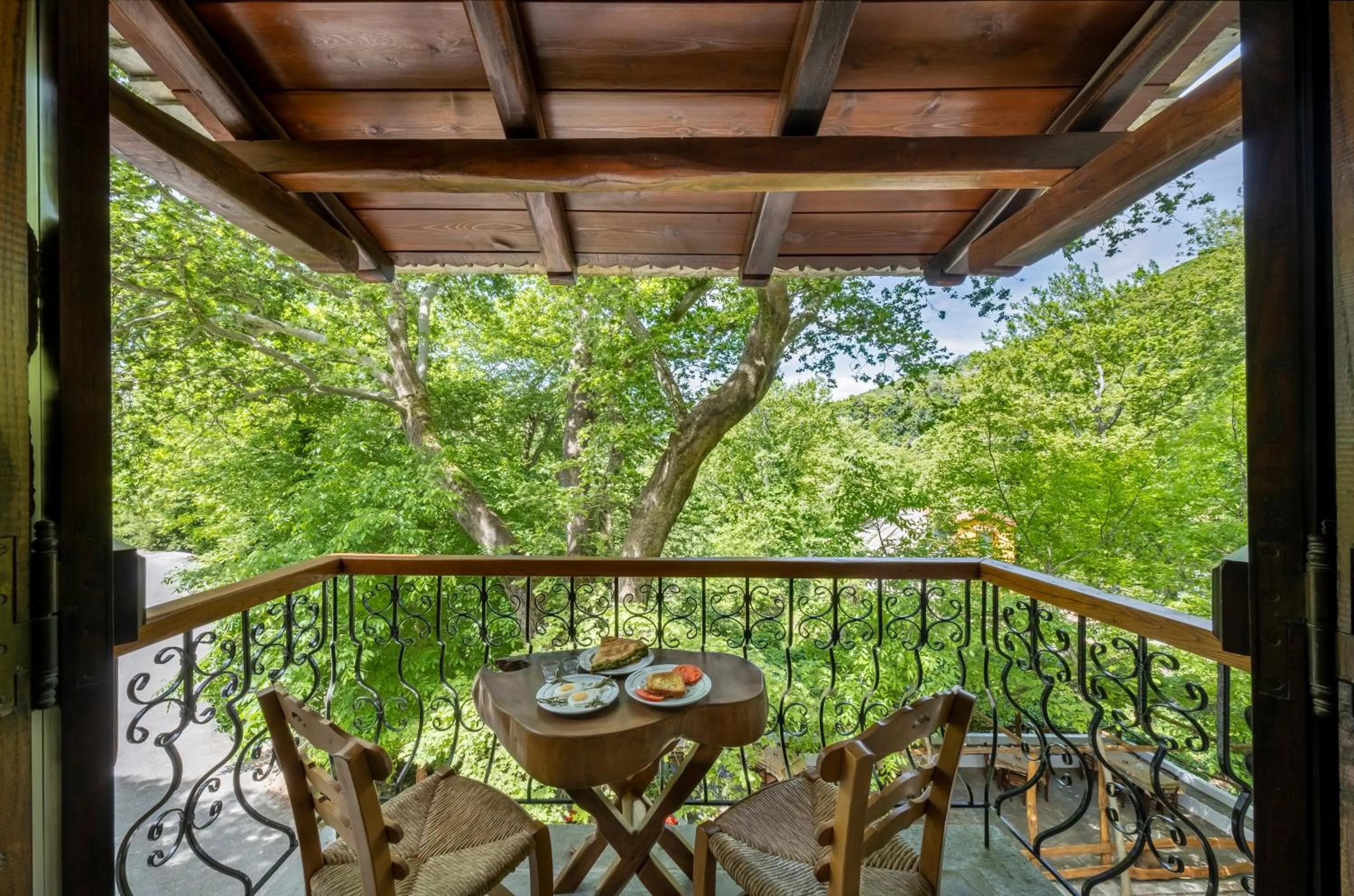 Balcony/Terrace in Palios Stathmos
