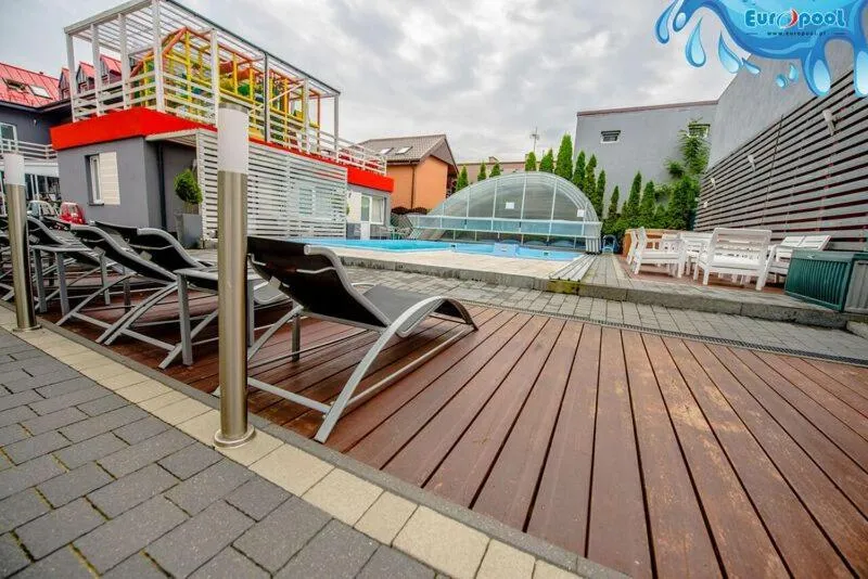 Pool view in Pokoje Gościnne Dask Aqua Holiday