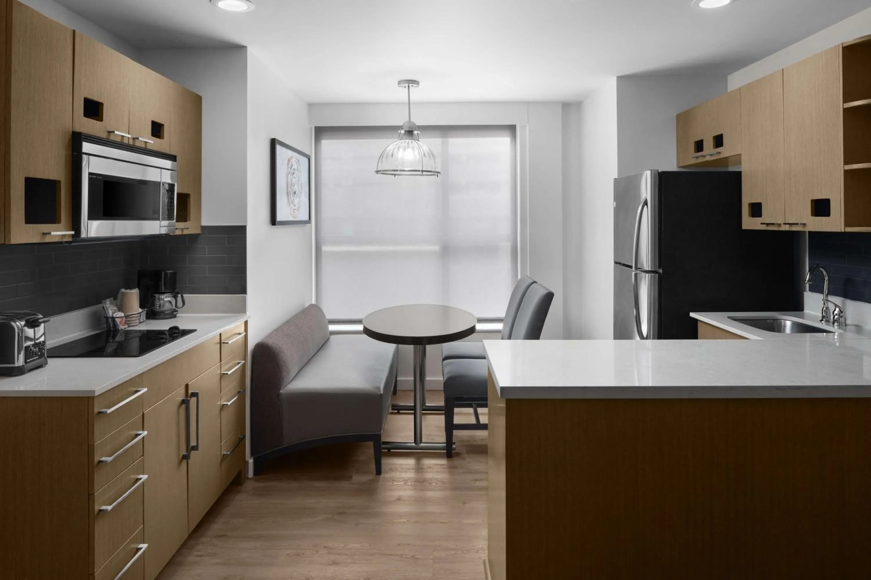 Photo of the whole room in Hyatt House Raleigh North Hills