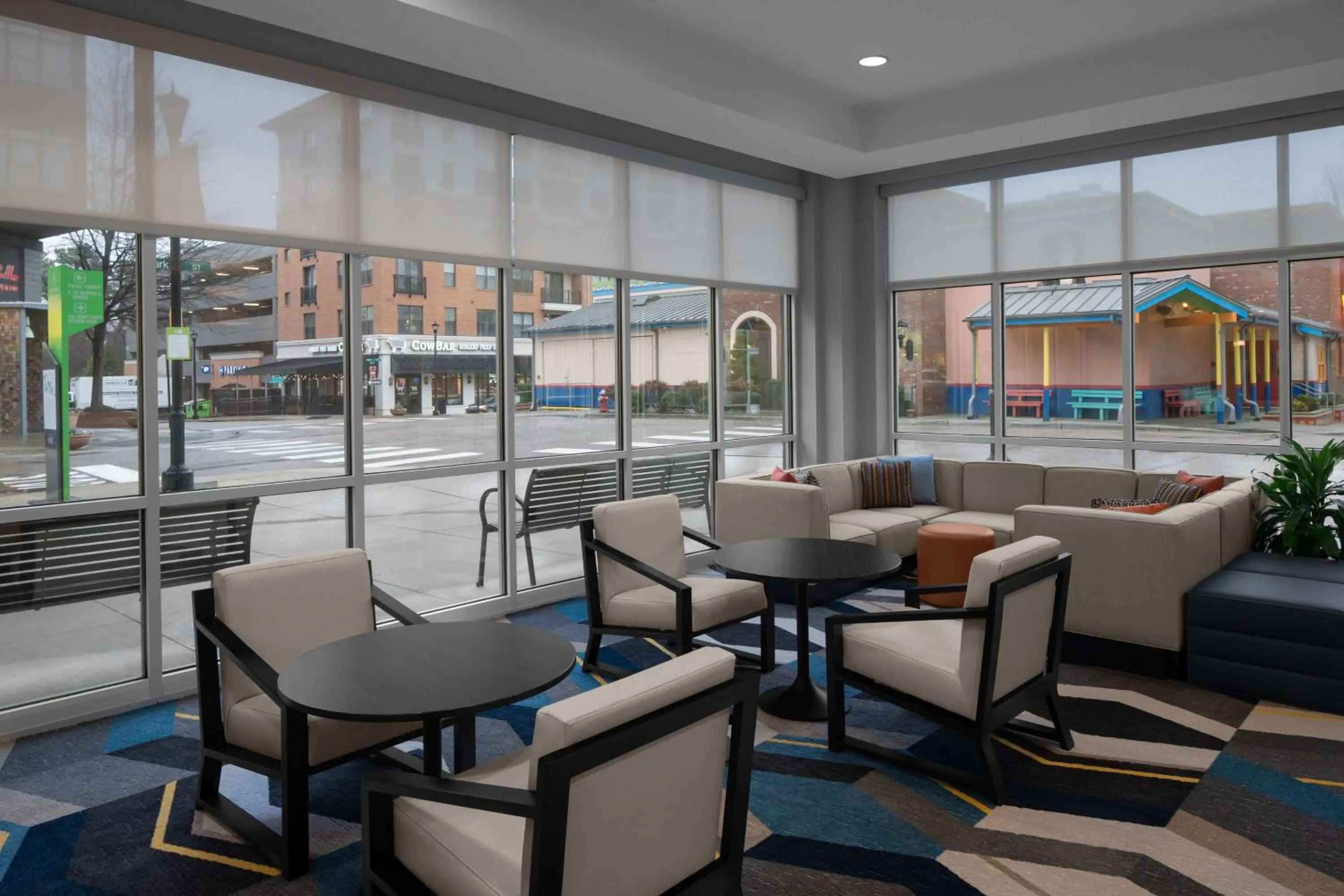 Lobby or reception in Hyatt House Raleigh North Hills
