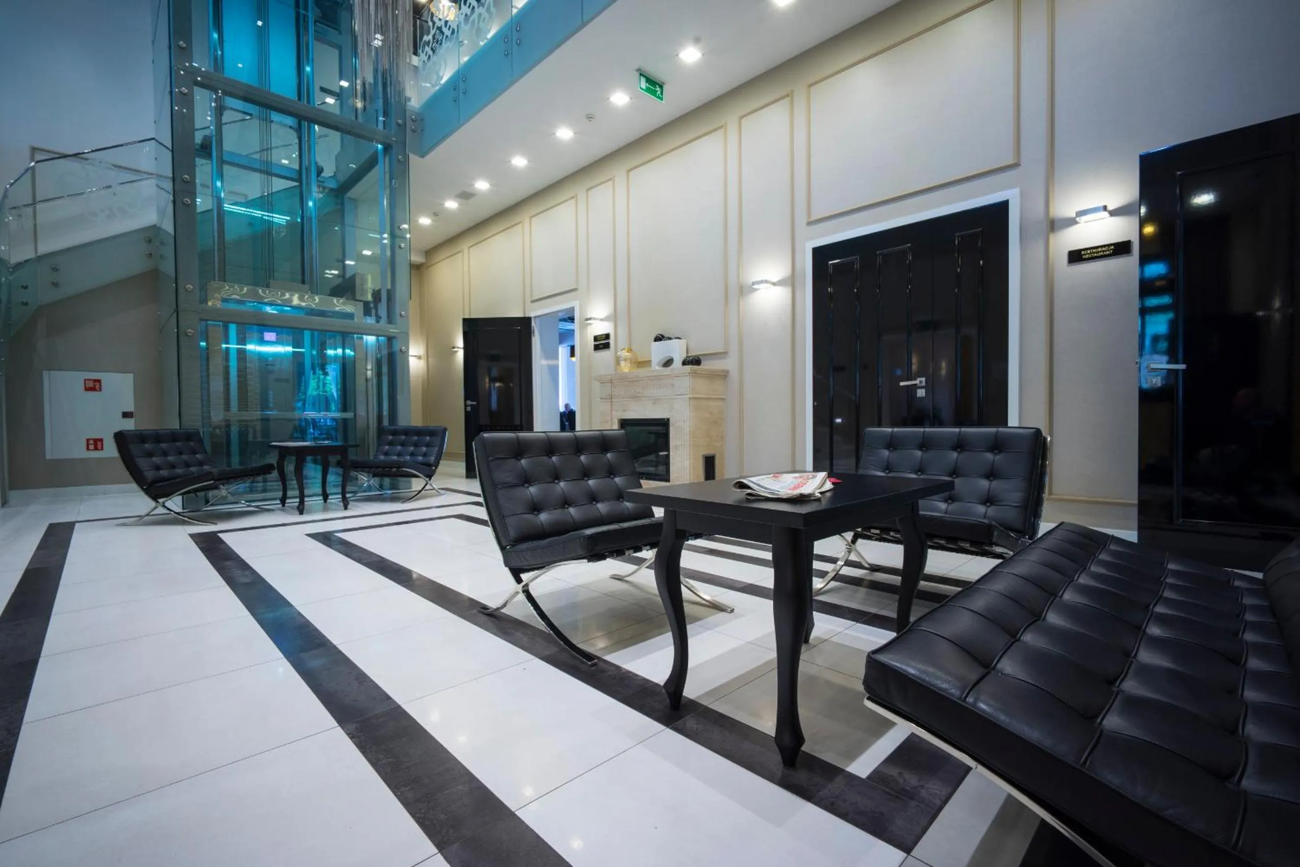 Lobby or reception in Hotel Gorczowski Katowice Chorzów