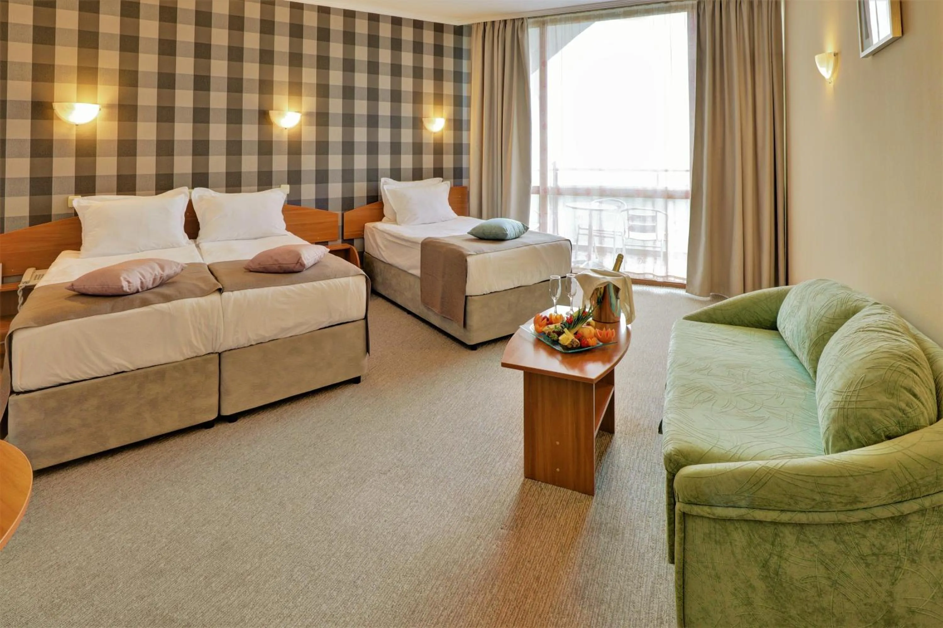 Photo of the whole room, Bed in MiRaBelle Hotel - All Inclusive