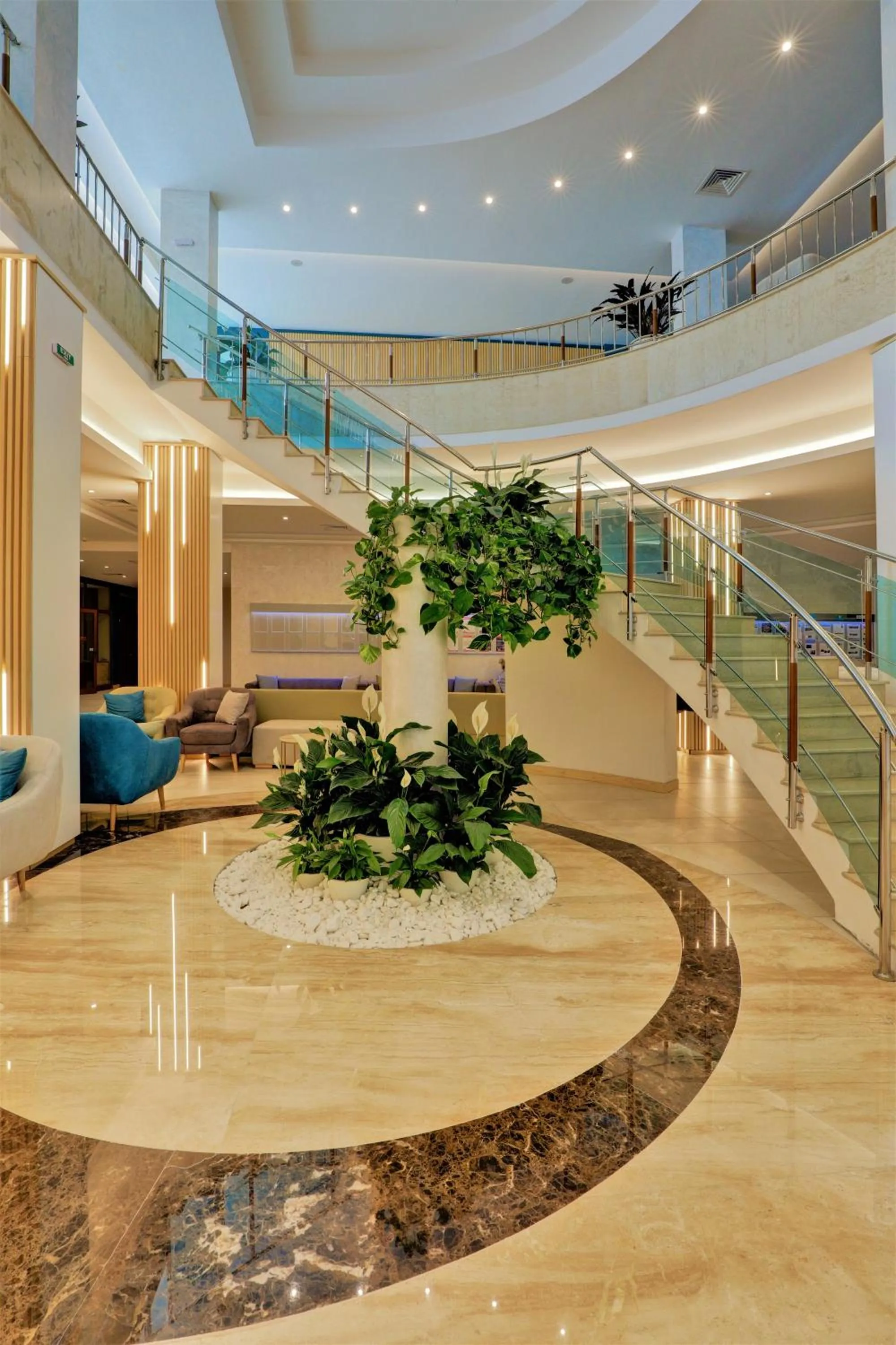 Lobby or reception in MiRaBelle Hotel - All Inclusive