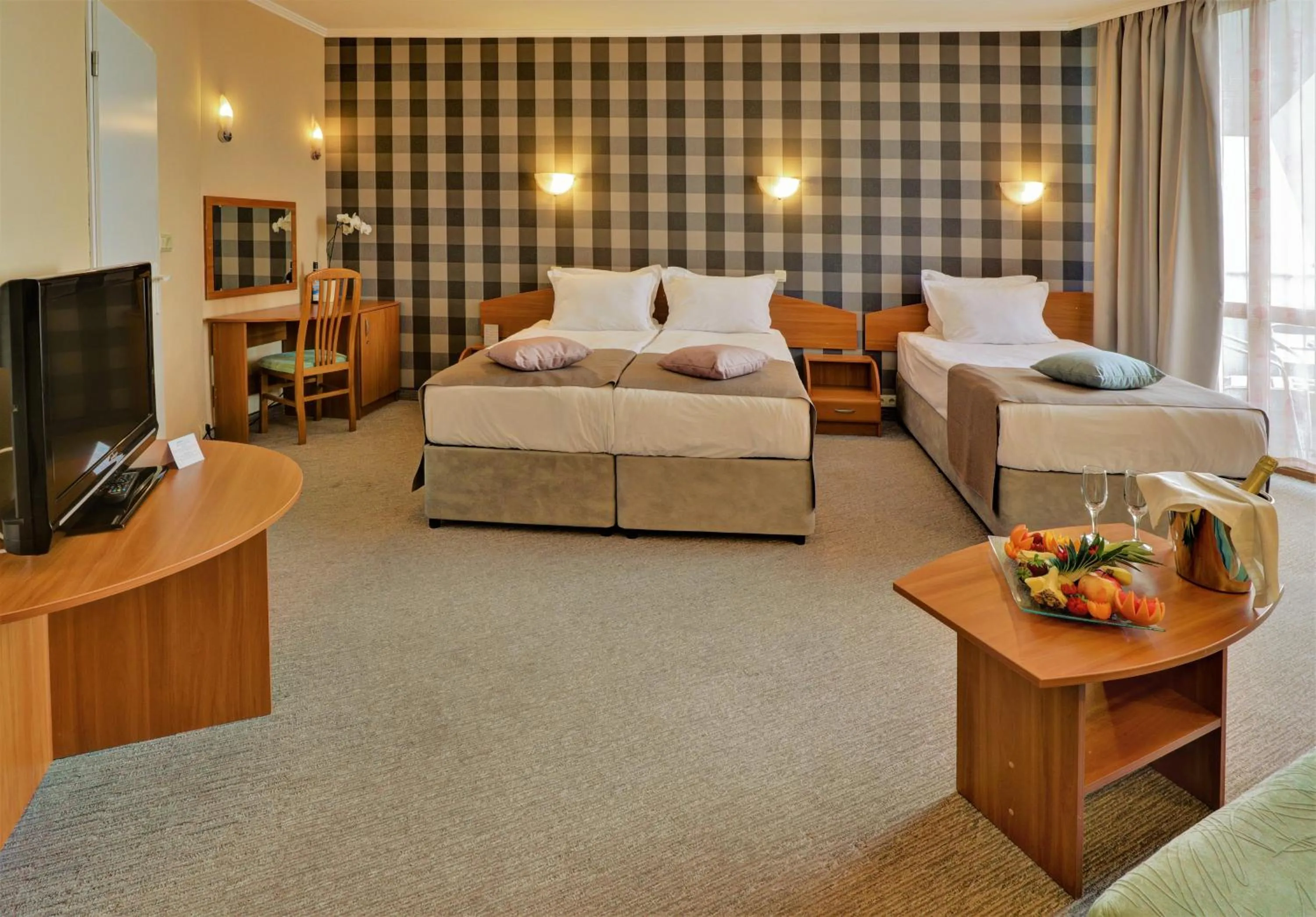 Photo of the whole room, Bed in MiRaBelle Hotel - All Inclusive