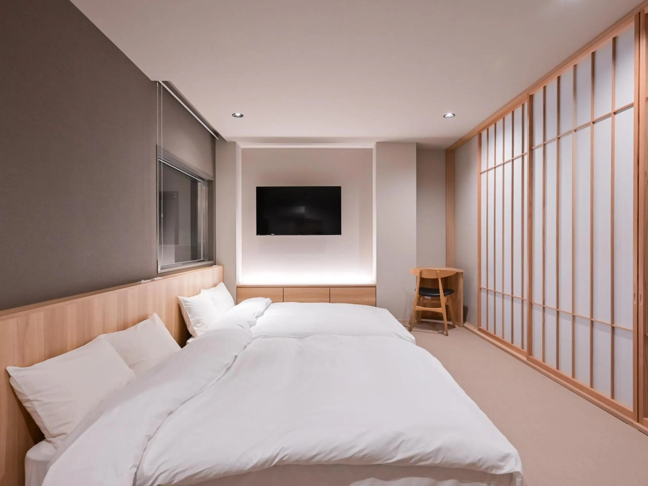 Bedroom, Bed in Ureshino Onsen Yadoya Uchiroji