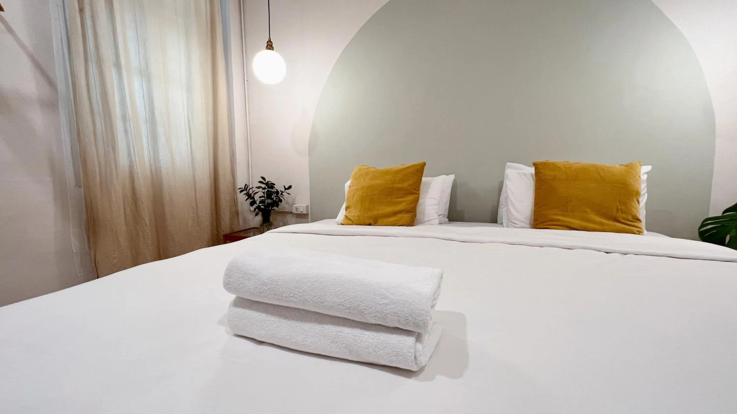 Bed in La Moon House