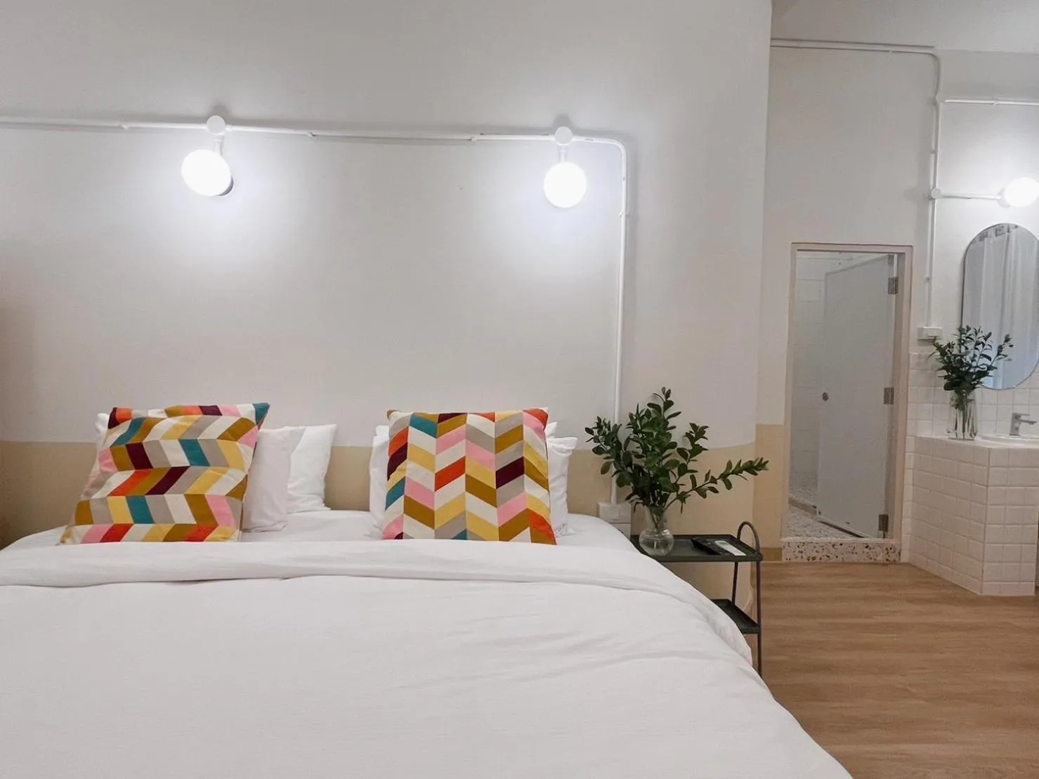 Bed in La Moon House