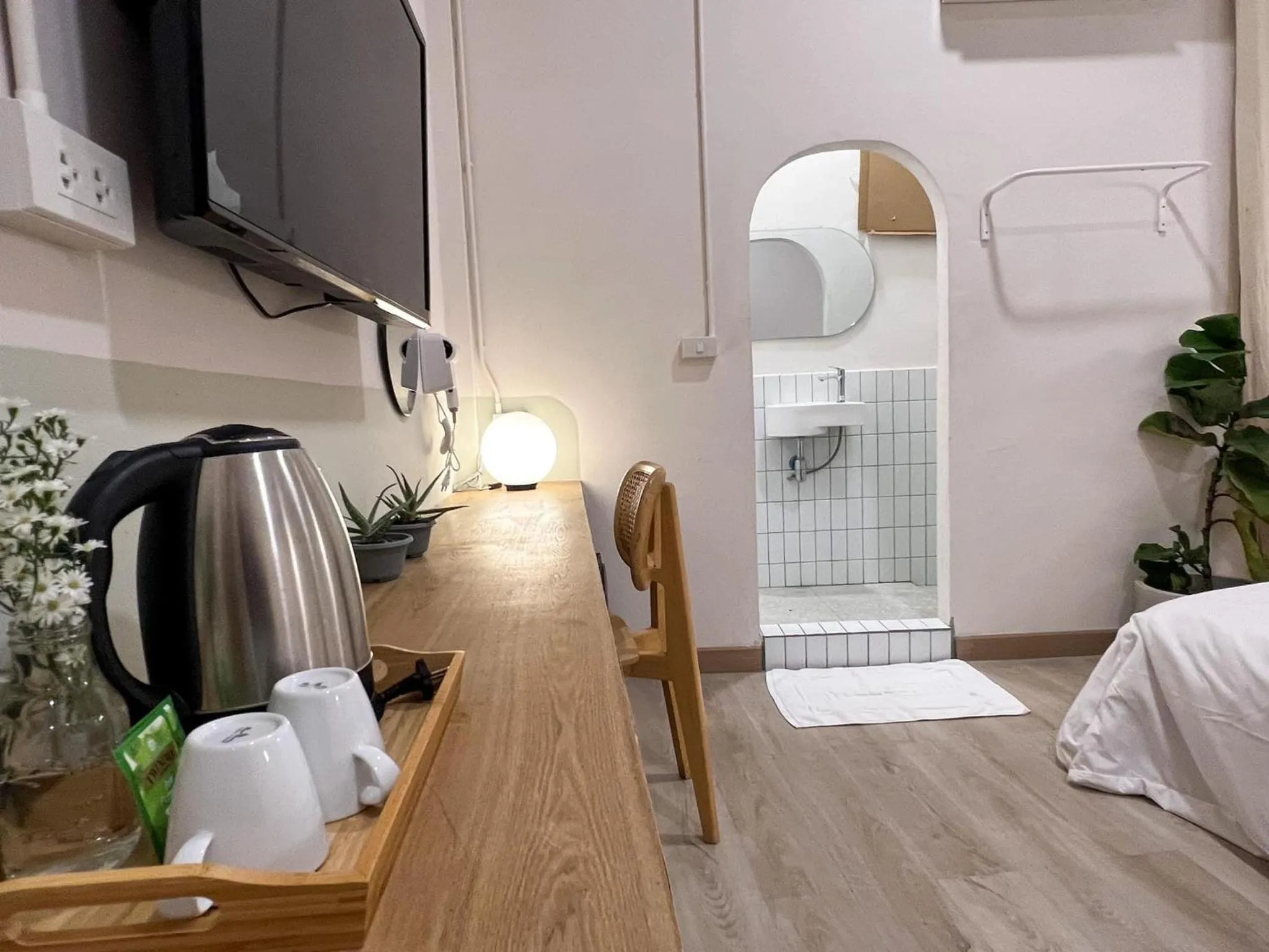 Bed in La Moon House