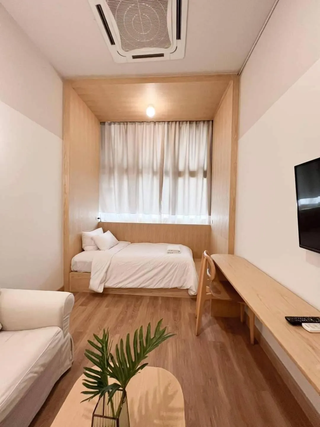 Bed in La Moon House