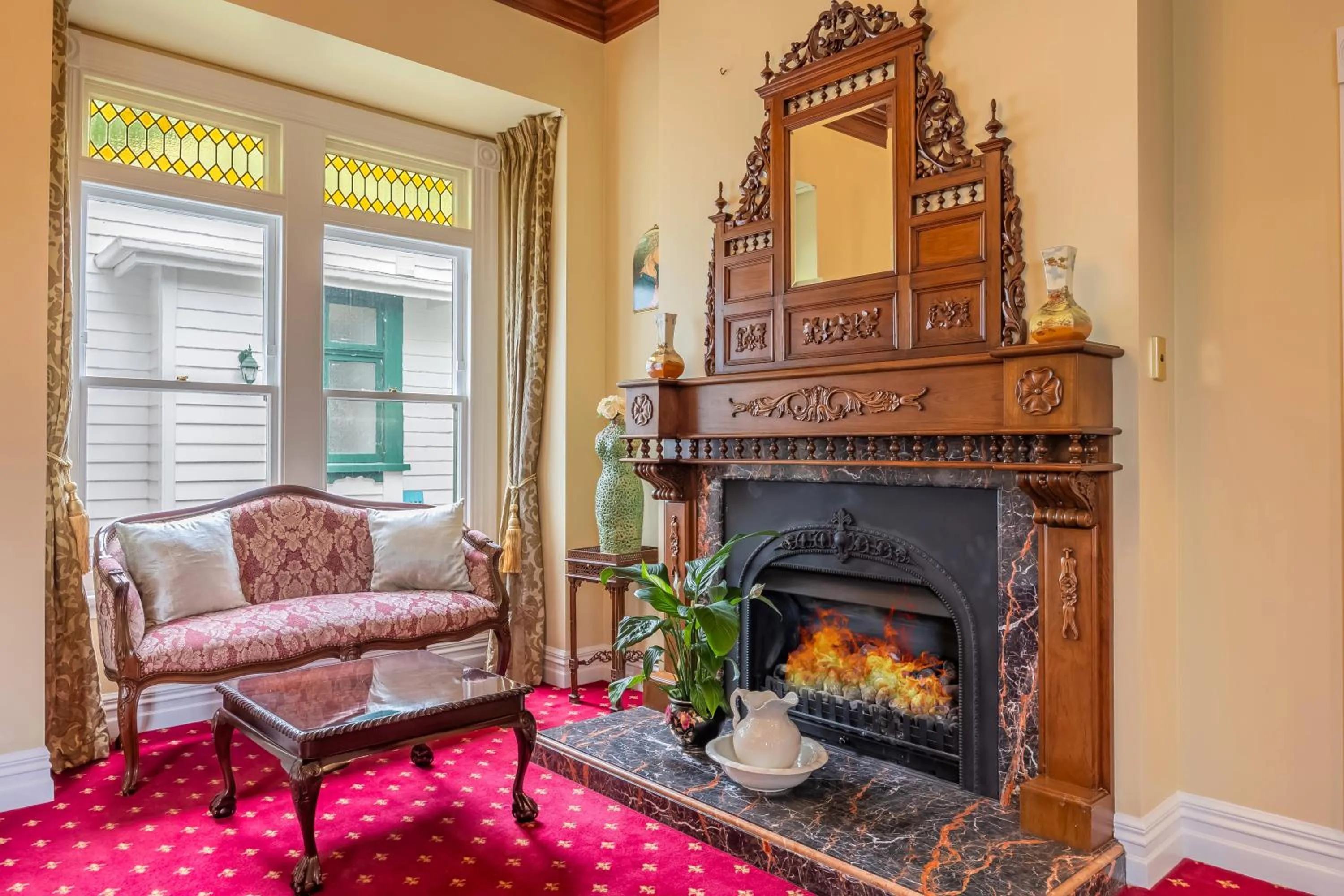 Seating area in Aachen House