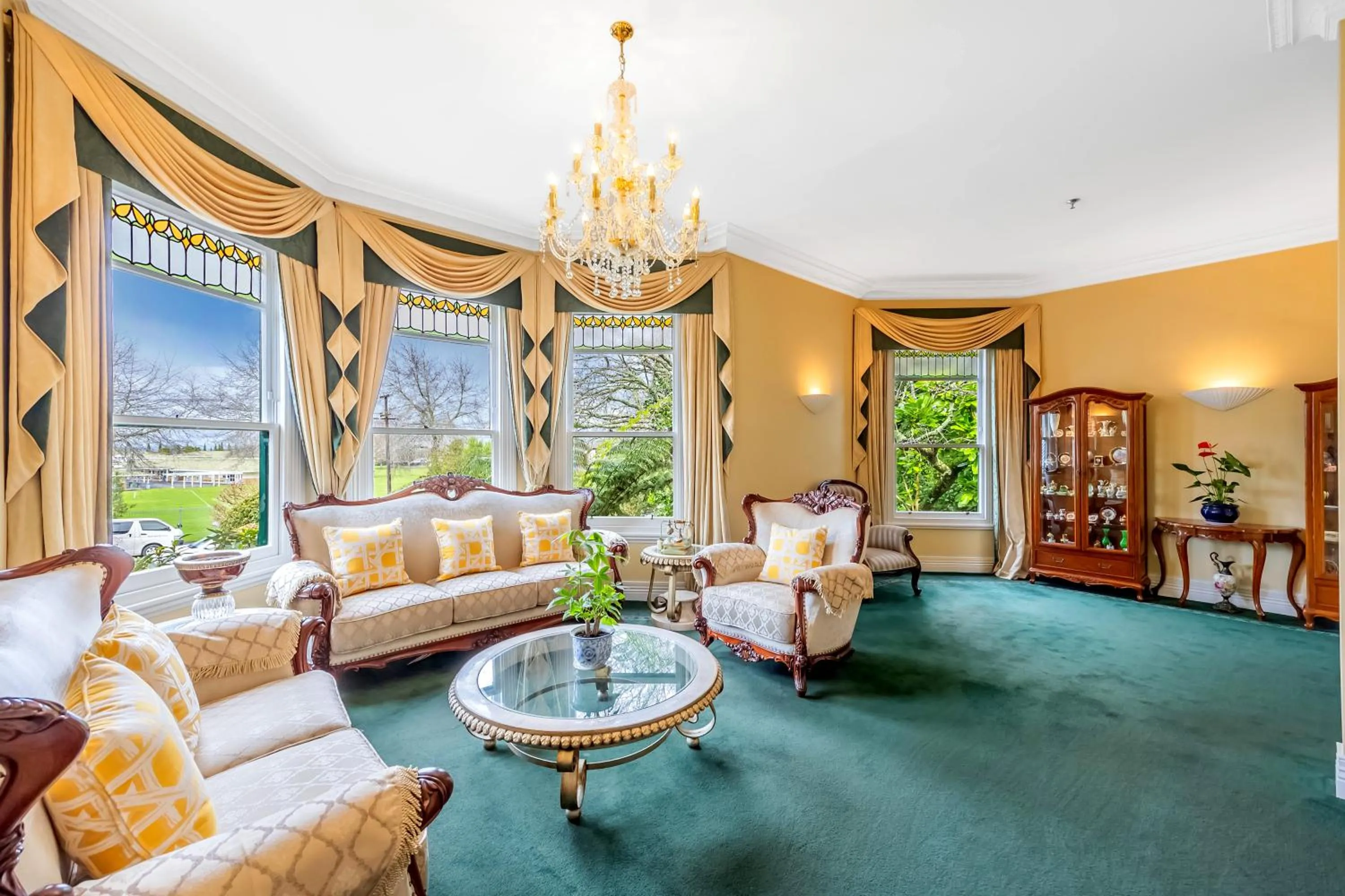Seating area in Aachen House